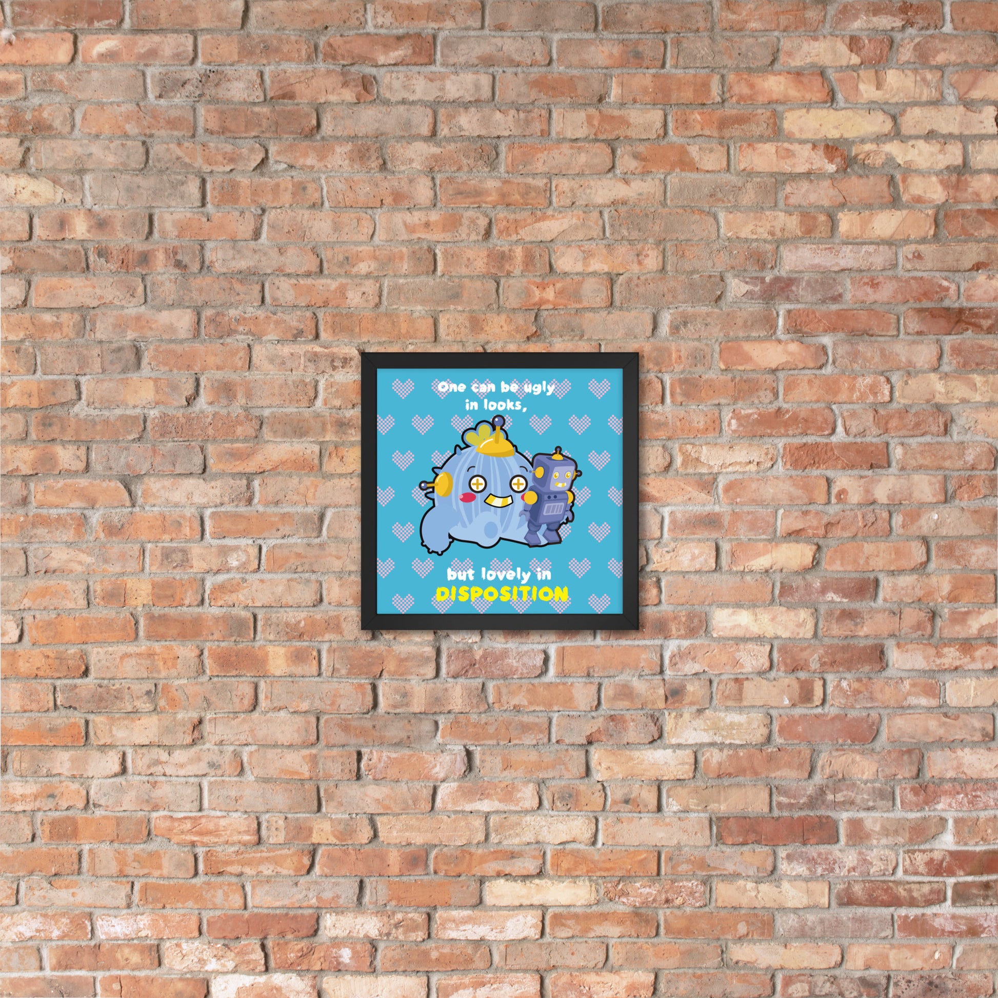 Lovely in Deposition | 可再生木製框架啞光海報 Framed Matte Poster