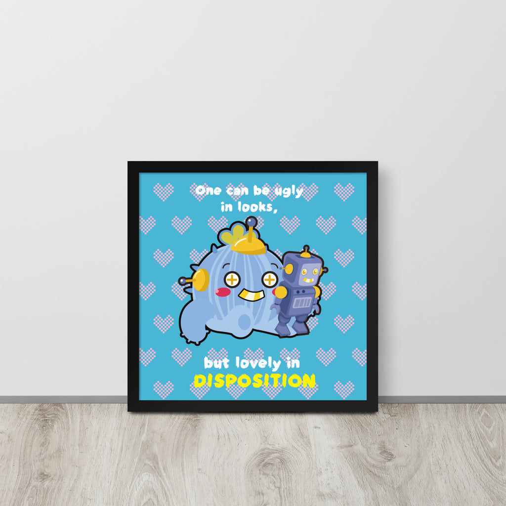 Lovely in Deposition | 可再生木製框架啞光海報 Framed Matte Poster