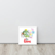 Load image into Gallery viewer, Do What You Love | Renewable Wooden Framed Matte Poster Framed Matte Poster
