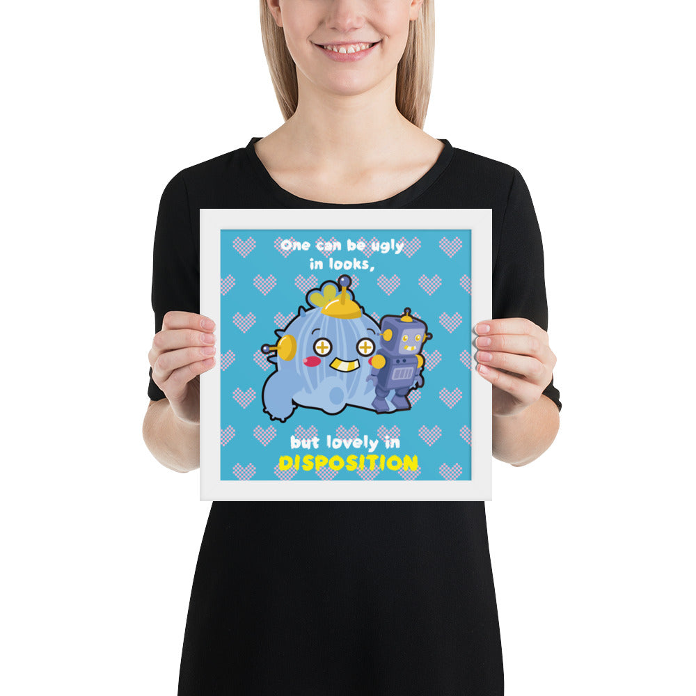 Lovely in Deposition | 可再生木製框架啞光海報 Framed Matte Poster