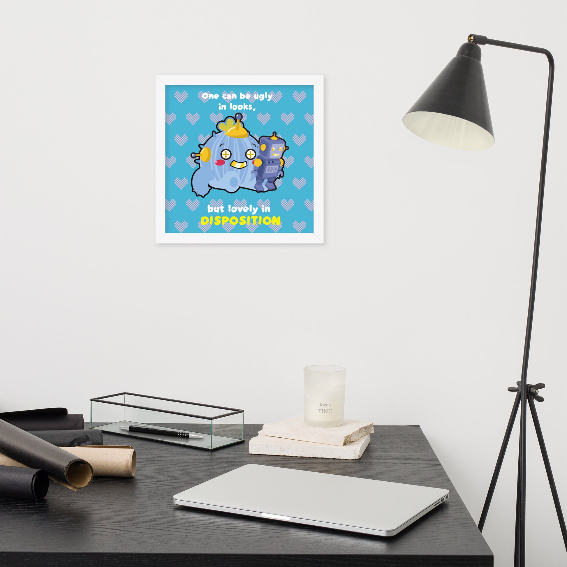 Lovely in Deposition | 可再生木製框架啞光海報 Framed Matte Poster