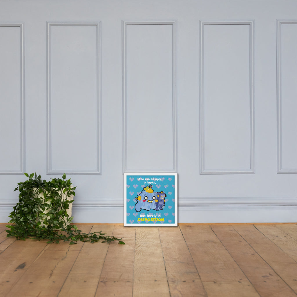 Lovely in Deposition | 可再生木製框架啞光海報 Framed Matte Poster