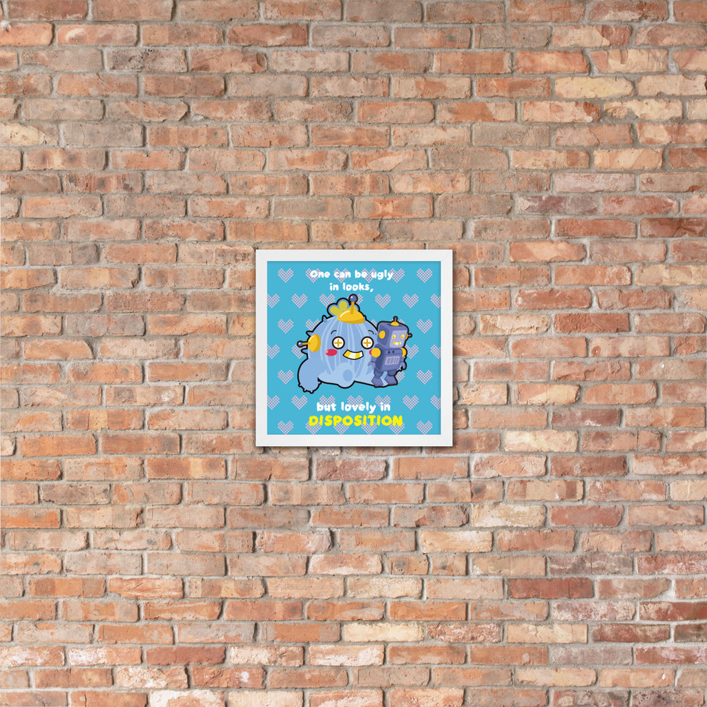 Lovely in Deposition | 可再生木製框架啞光海報 Framed Matte Poster
