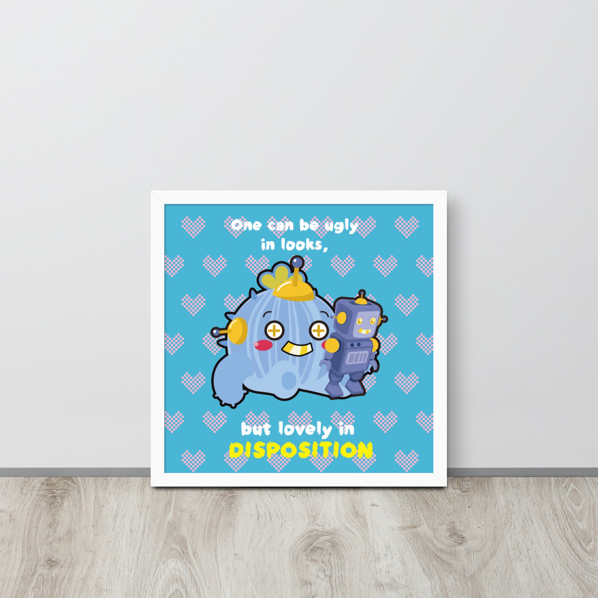 Lovely in Deposition | 可再生木製框架啞光海報 Framed Matte Poster