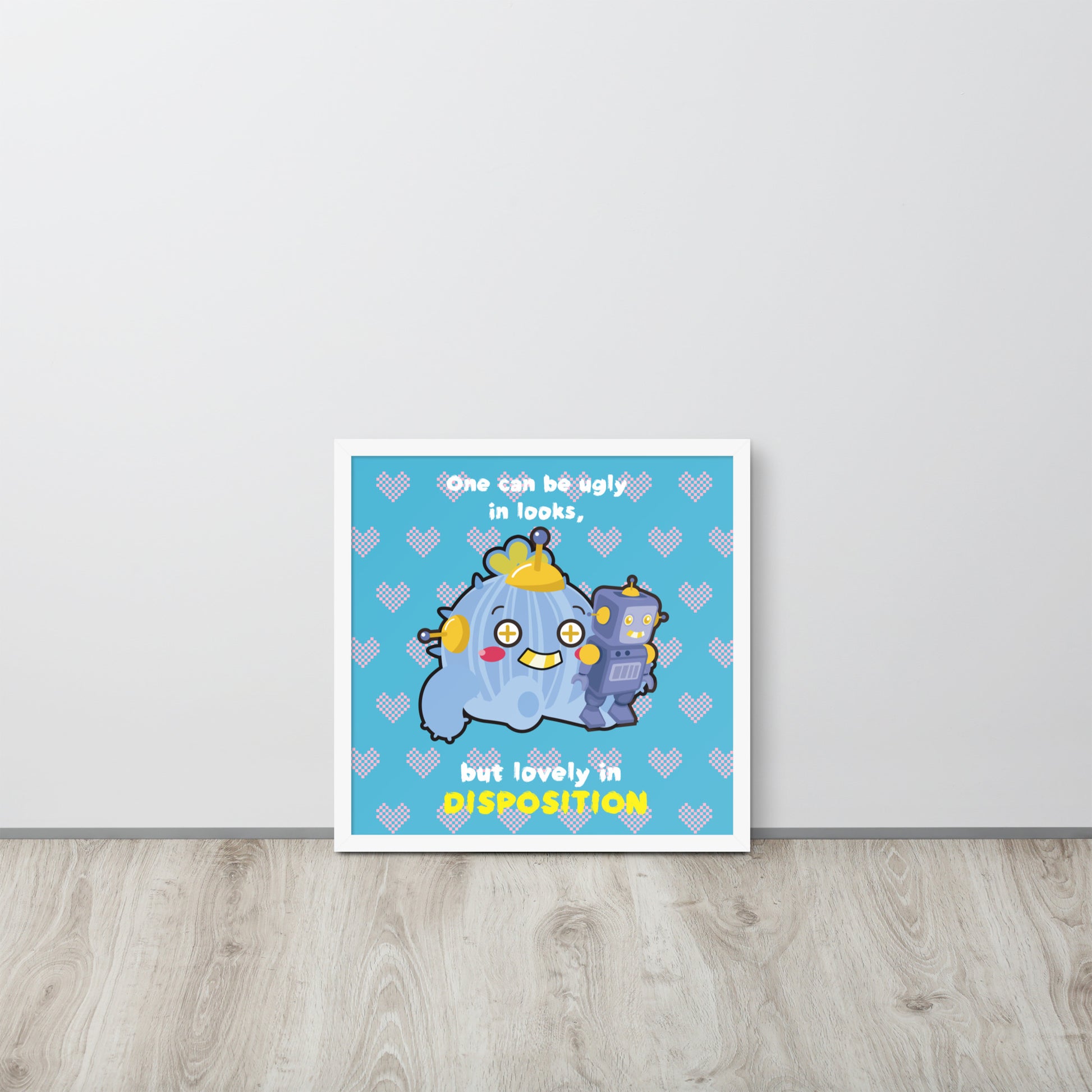 Lovely in Deposition | 可再生木製框架啞光海報 Framed Matte Poster