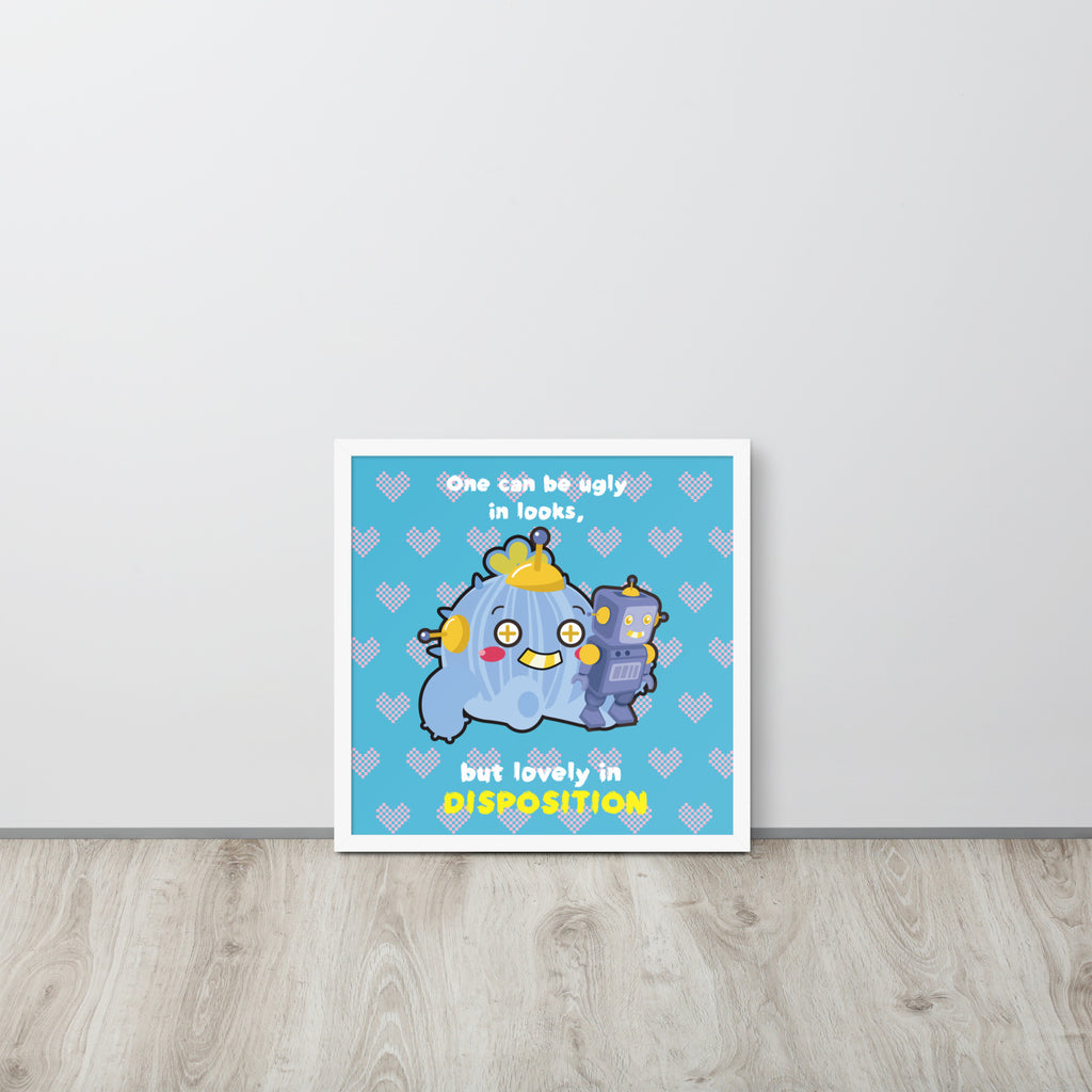 Lovely in Deposition | 可再生木製框架啞光海報 Framed Matte Poster
