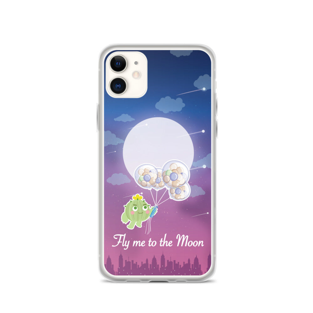 【iPhone】Fly Me to The Moon - Phone Clear Case