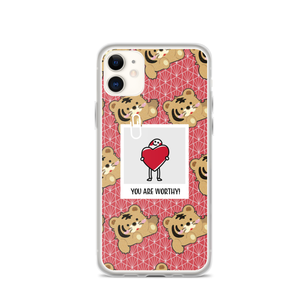 【iPhone】You Are Worthy- Phone Clear Case