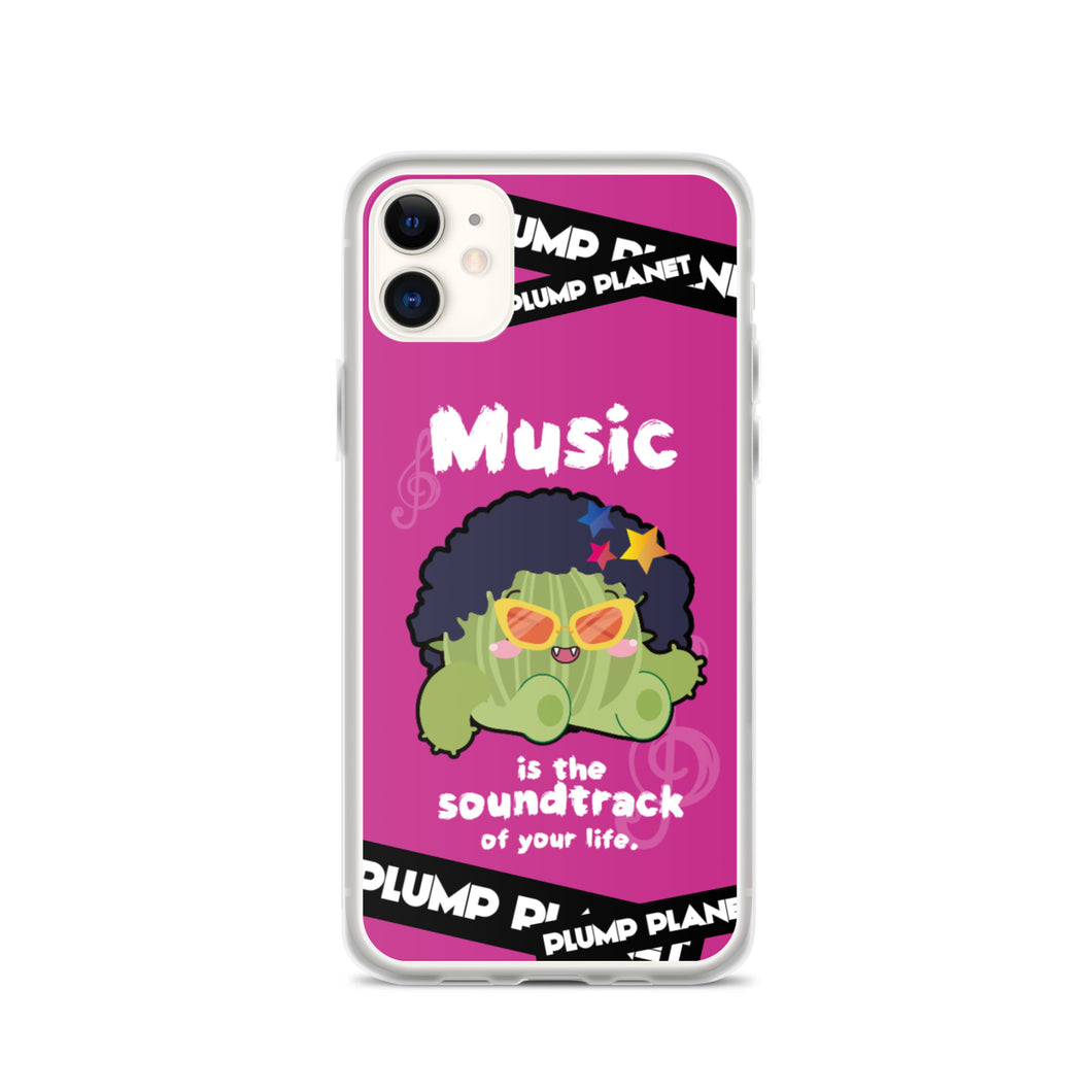 【iPhone】Music is the soundtrack of Life  - Phone Clear Case
