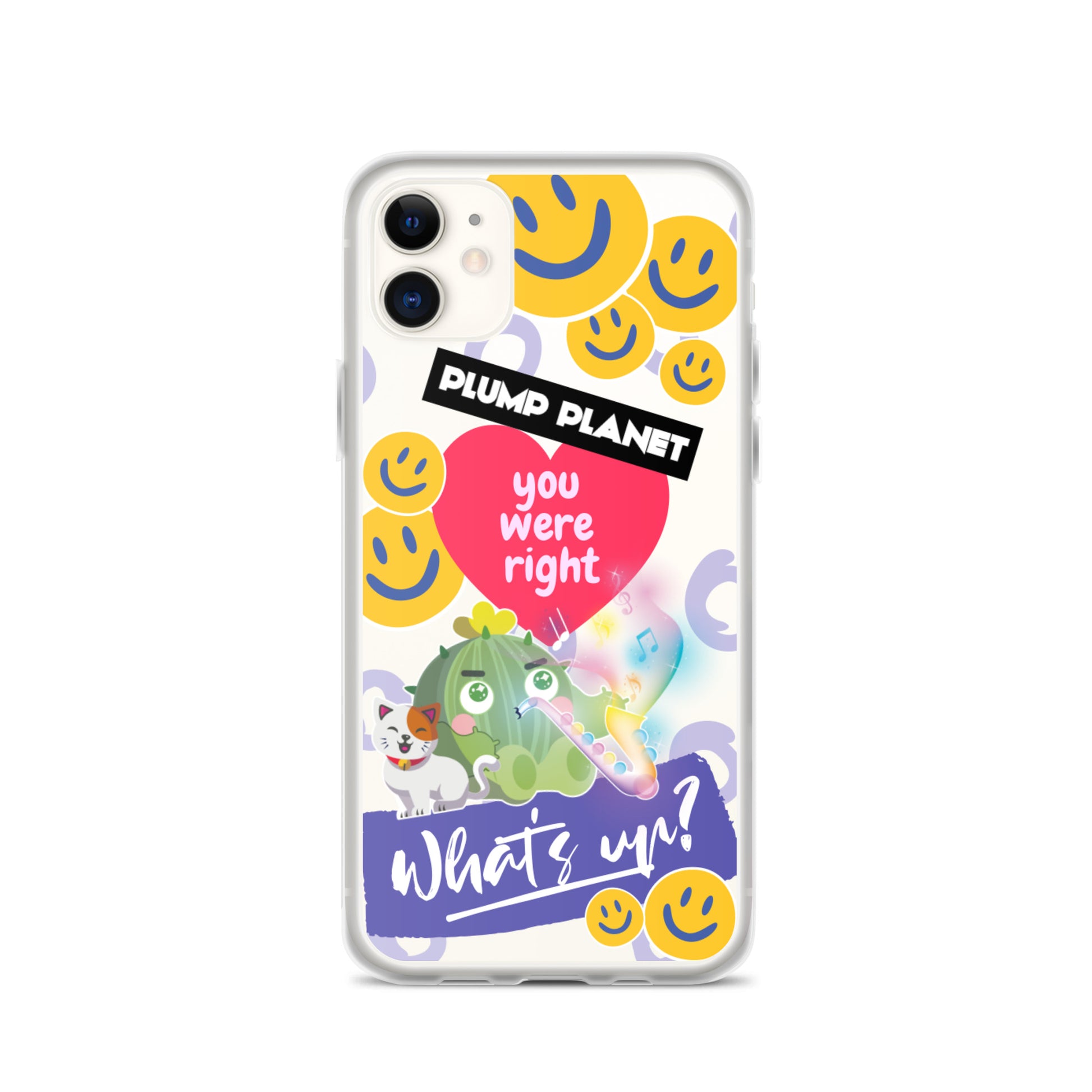【iPhone】What's UP?  - Phone Clear Case