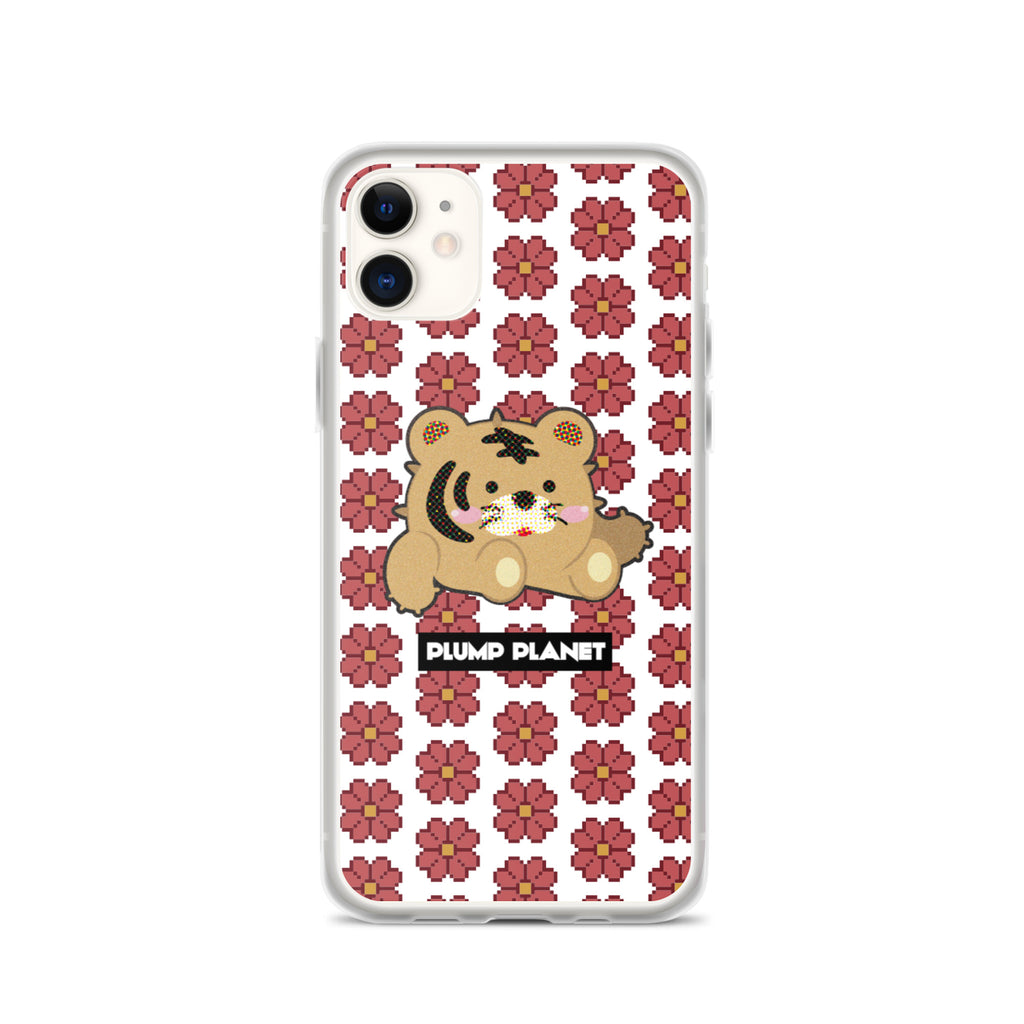 【iPhone】Pixel Cactus Tiger - Phone Clear Case