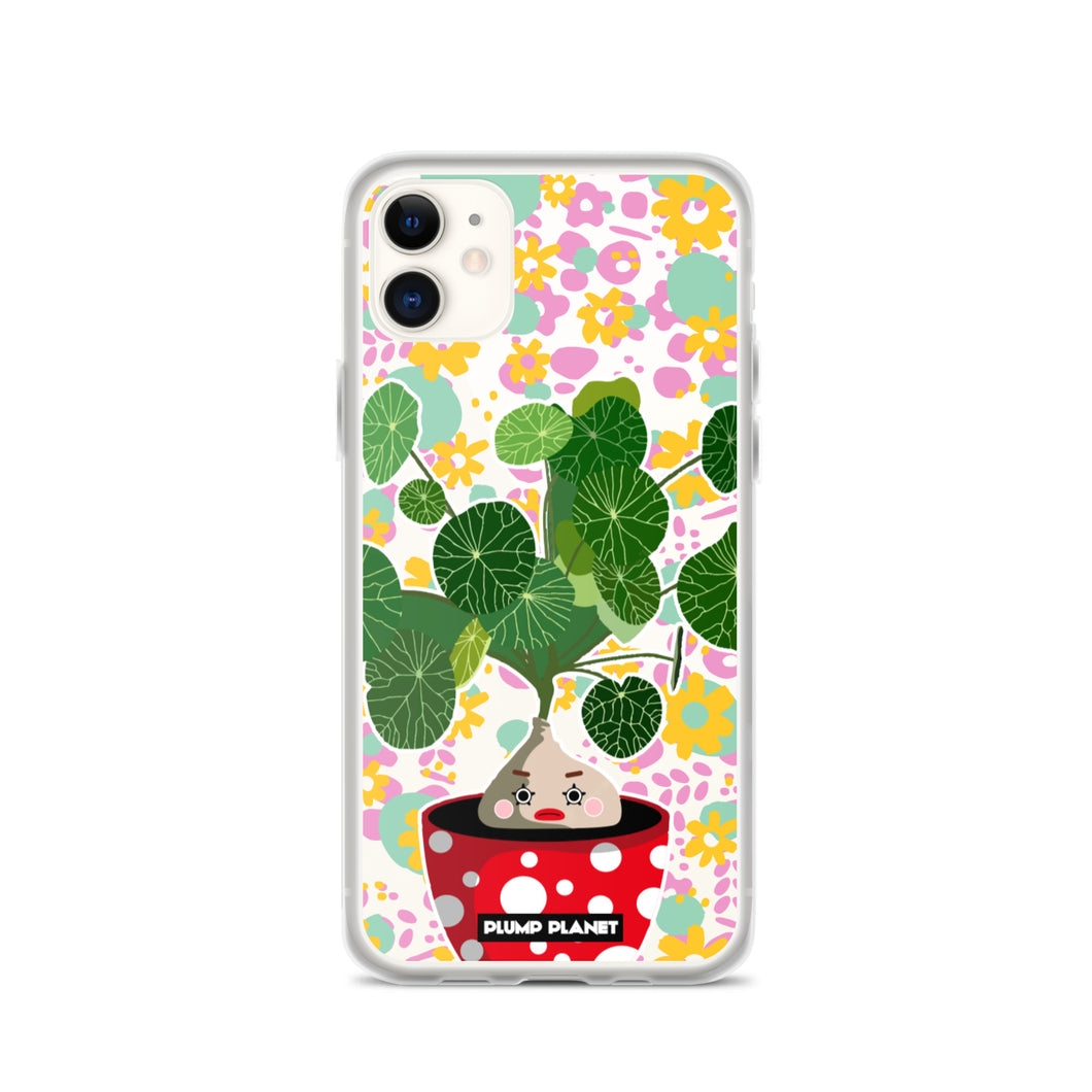 【iPhone】Colorful Forest Pot Plant - Phone Clear Case