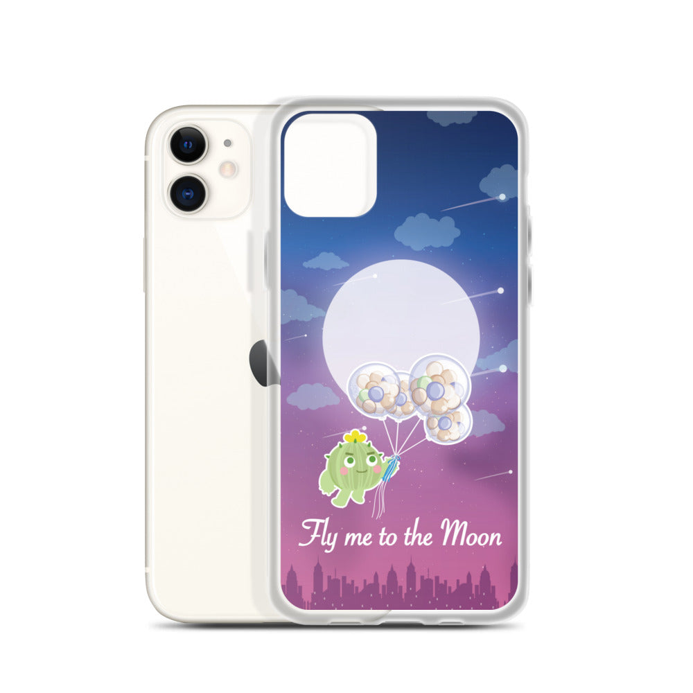 【iPhone】Fly Me to The Moon - Phone Clear Case