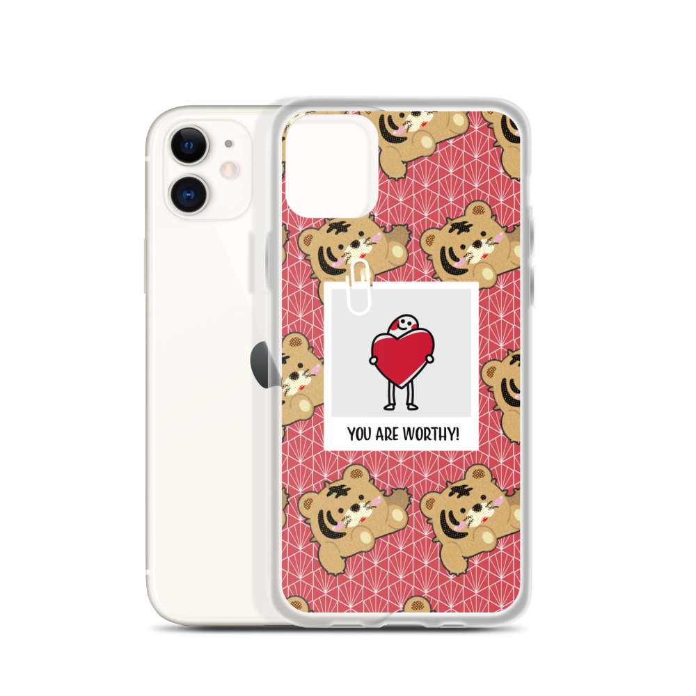 【iPhone】You Are Worthy- Phone Clear Case