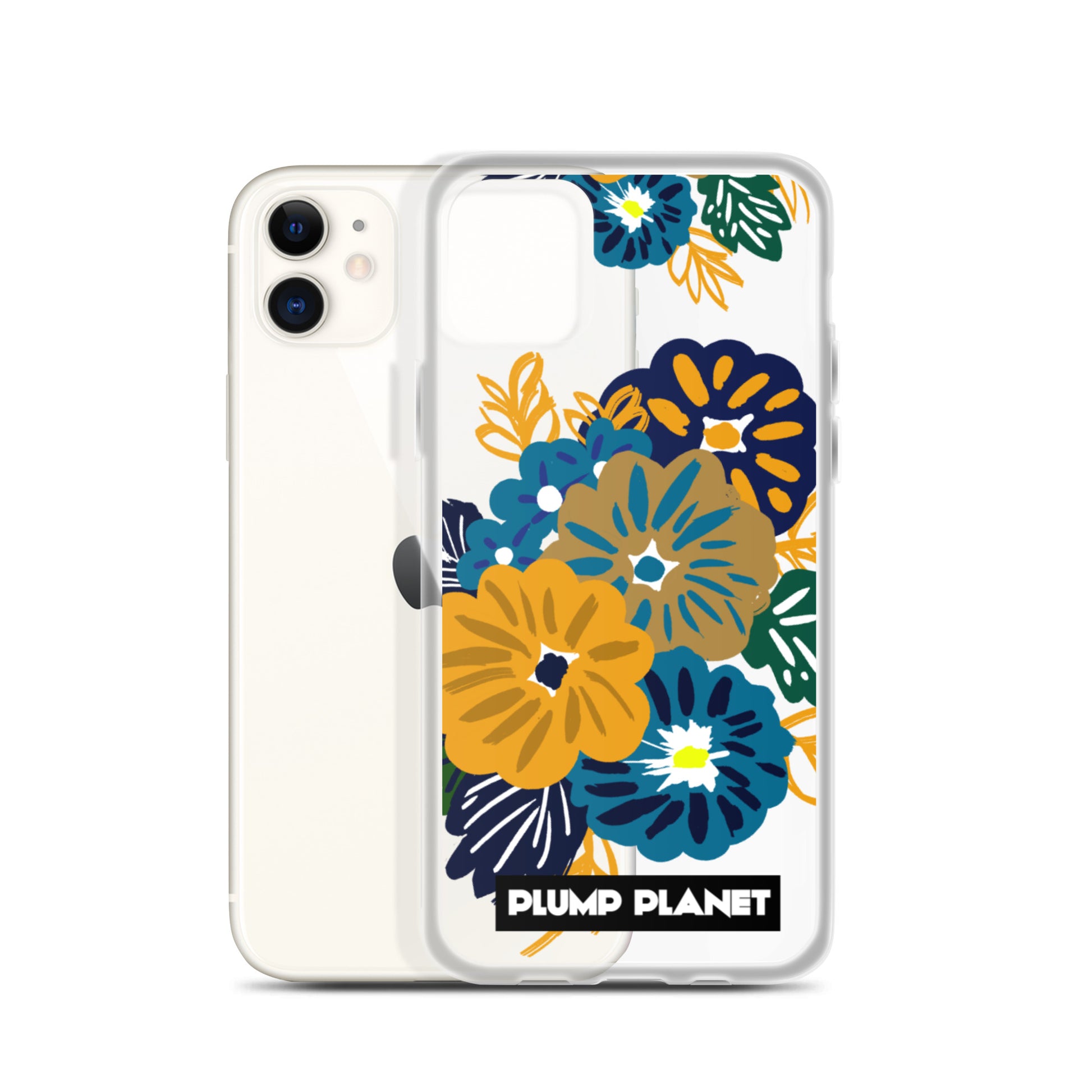 【iPhone】Secret Flower Printing Stamp - Phone Clear Case