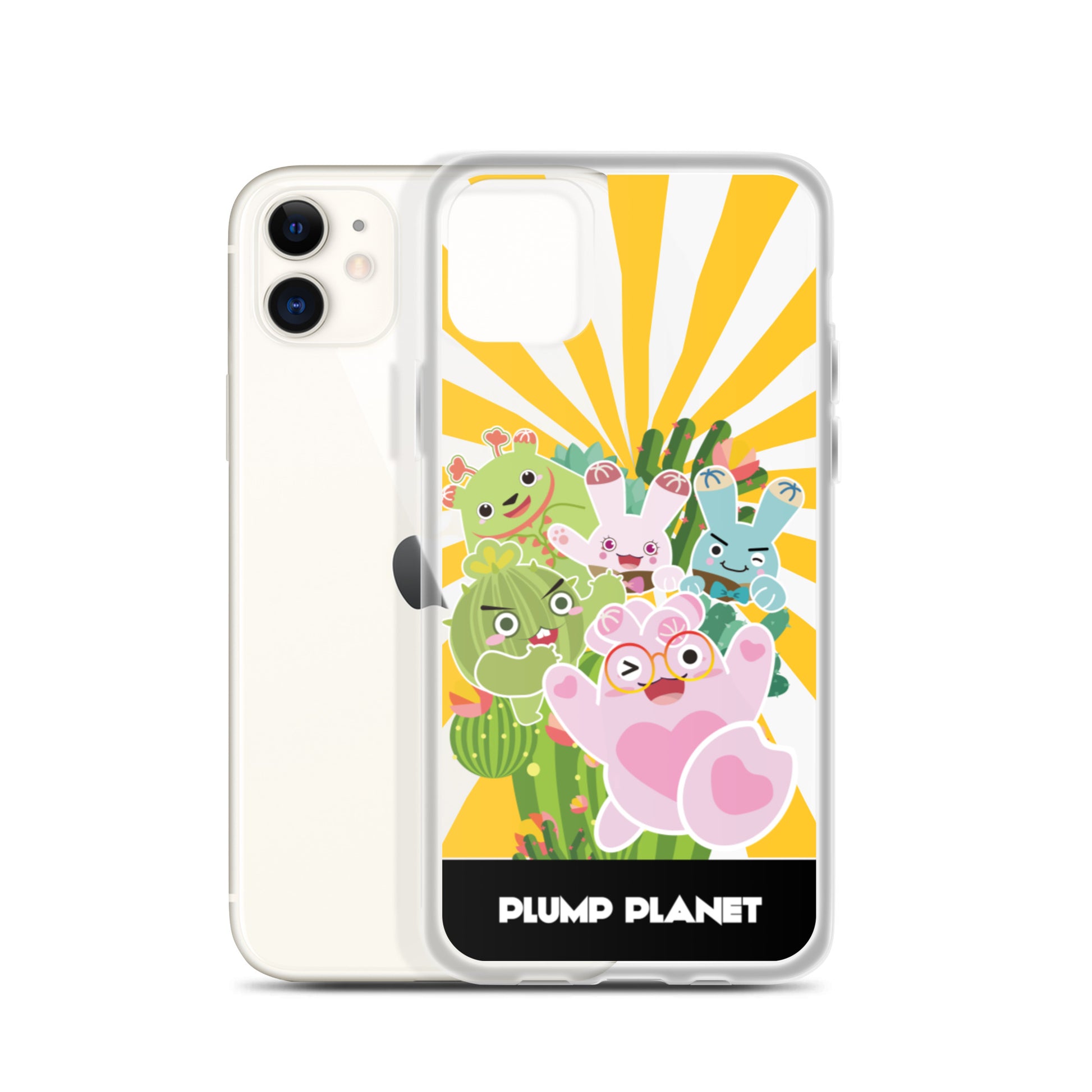 【iPhone】Plumo Planet Printing Stamp - Phone Clear Case