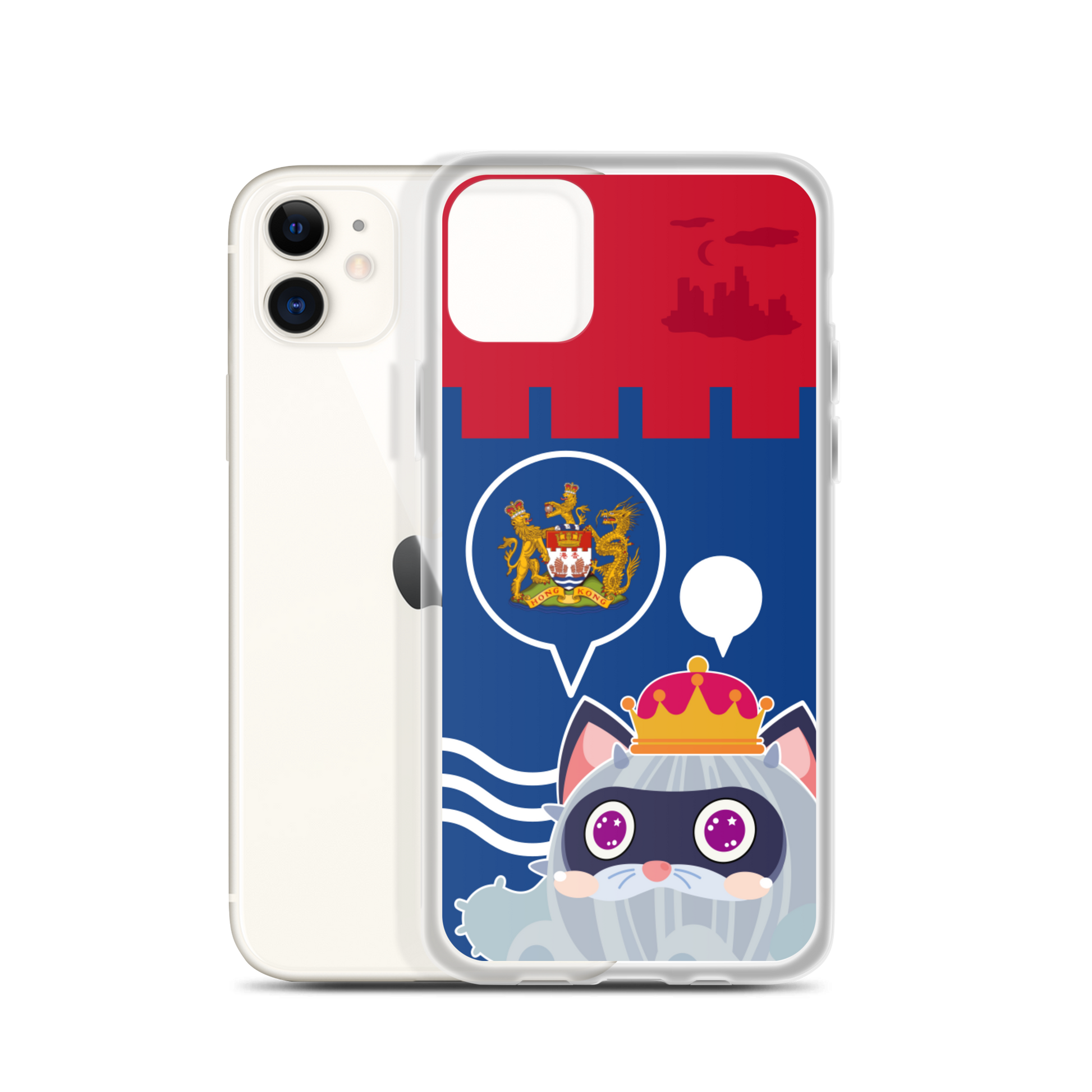 【iPhone】Cactus' Memory for Hong Kong  - Phone Clear Case