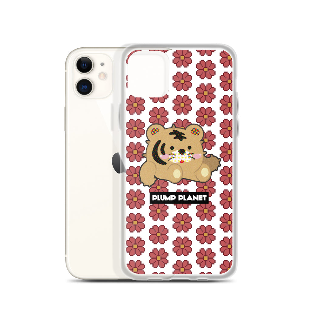 【iPhone】Pixel Cactus Tiger - Phone Clear Case