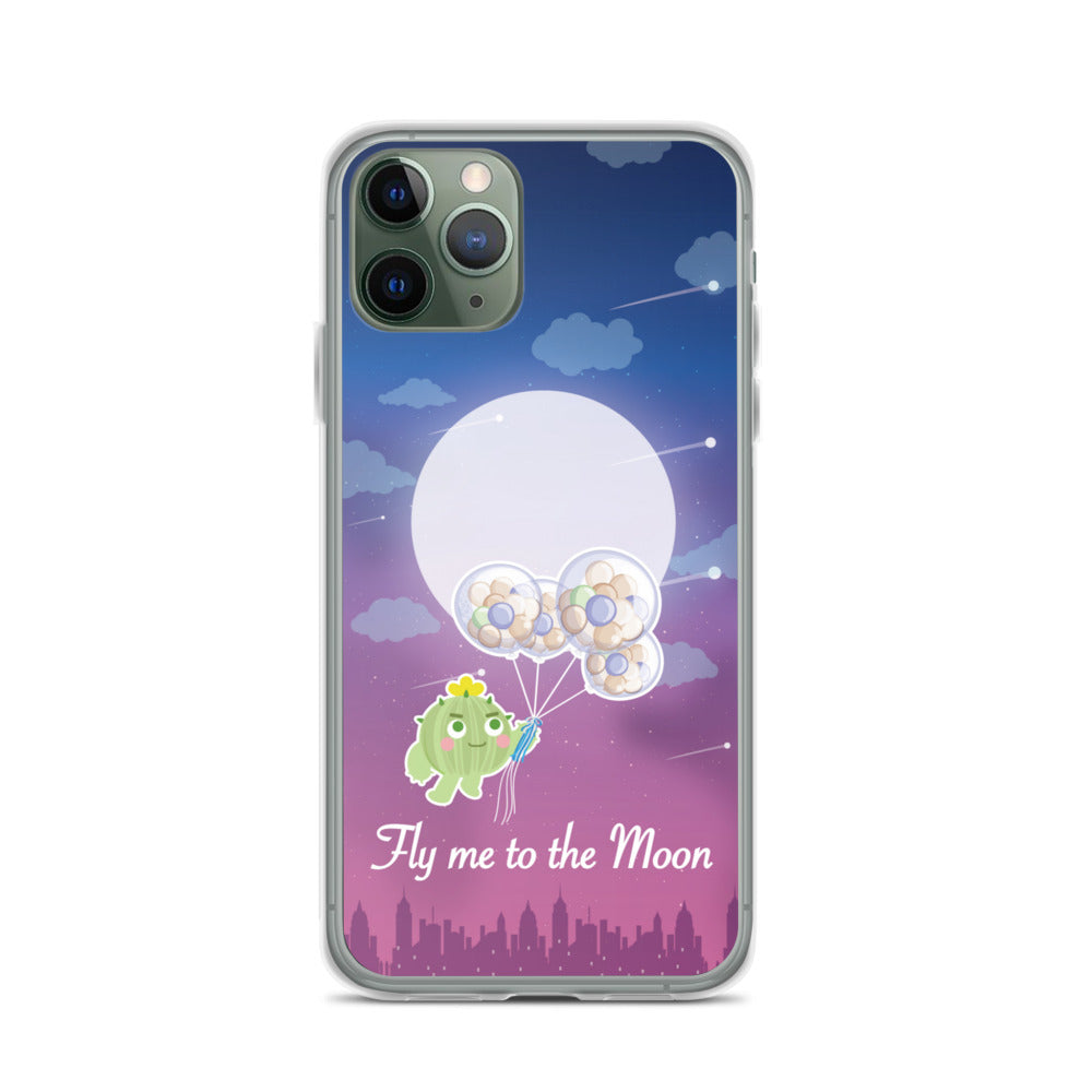 【iPhone】Fly Me to The Moon - Phone Clear Case