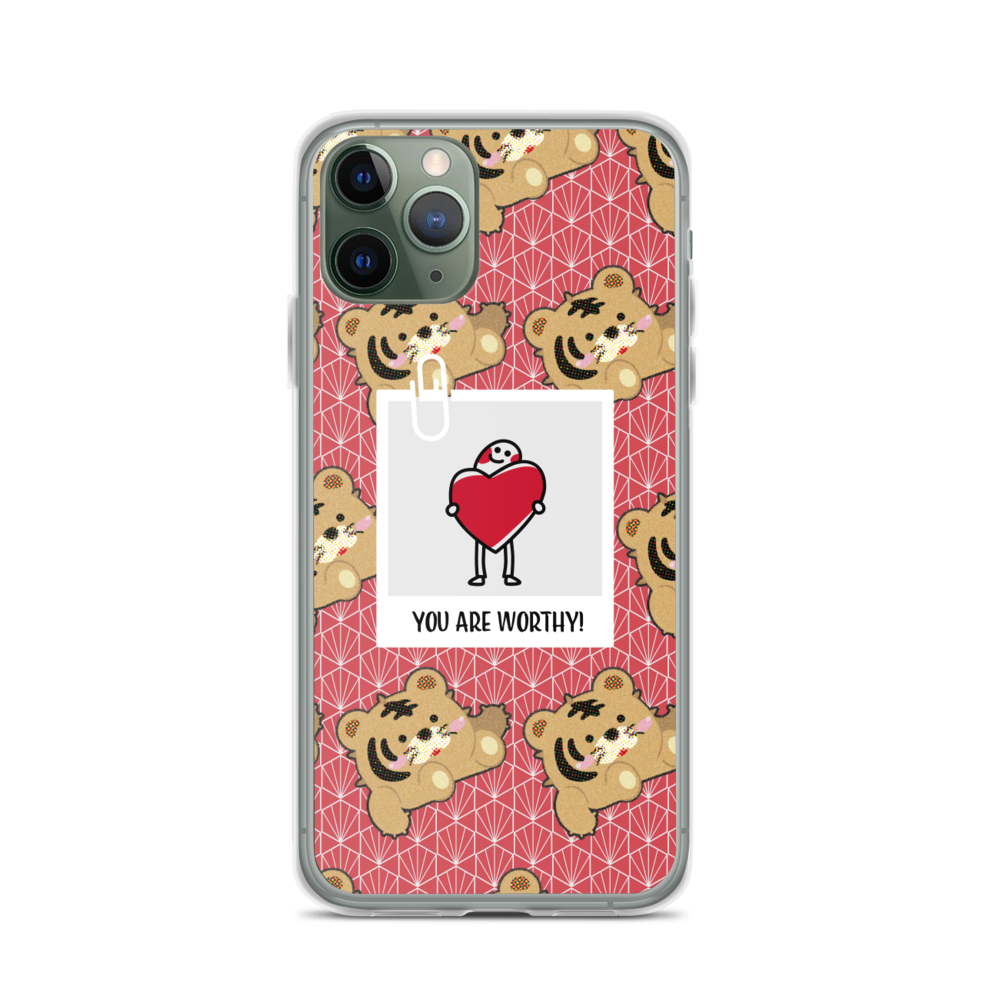【iPhone】You Are Worthy- Phone Clear Case