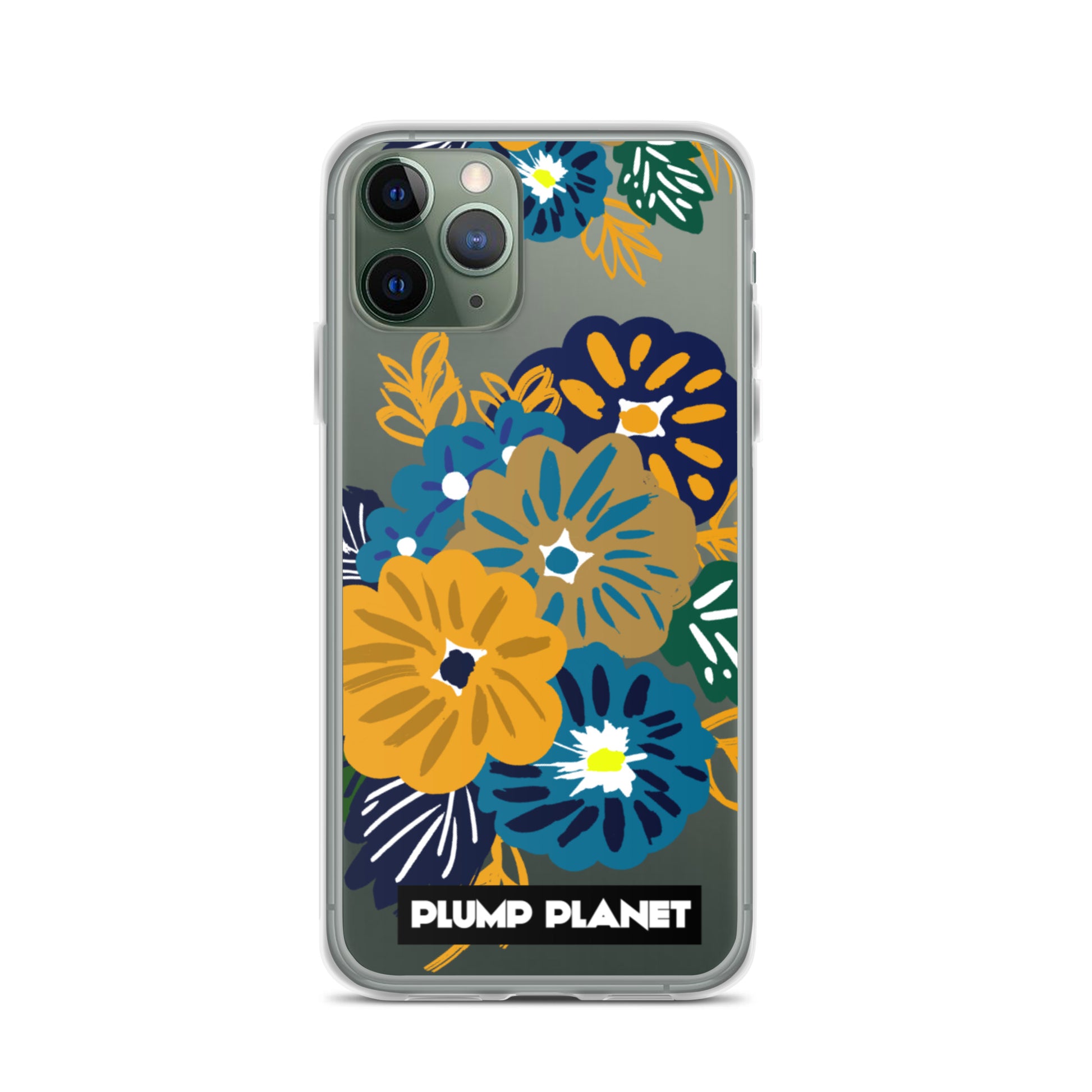 【iPhone】Secret Flower Printing Stamp - Phone Clear Case