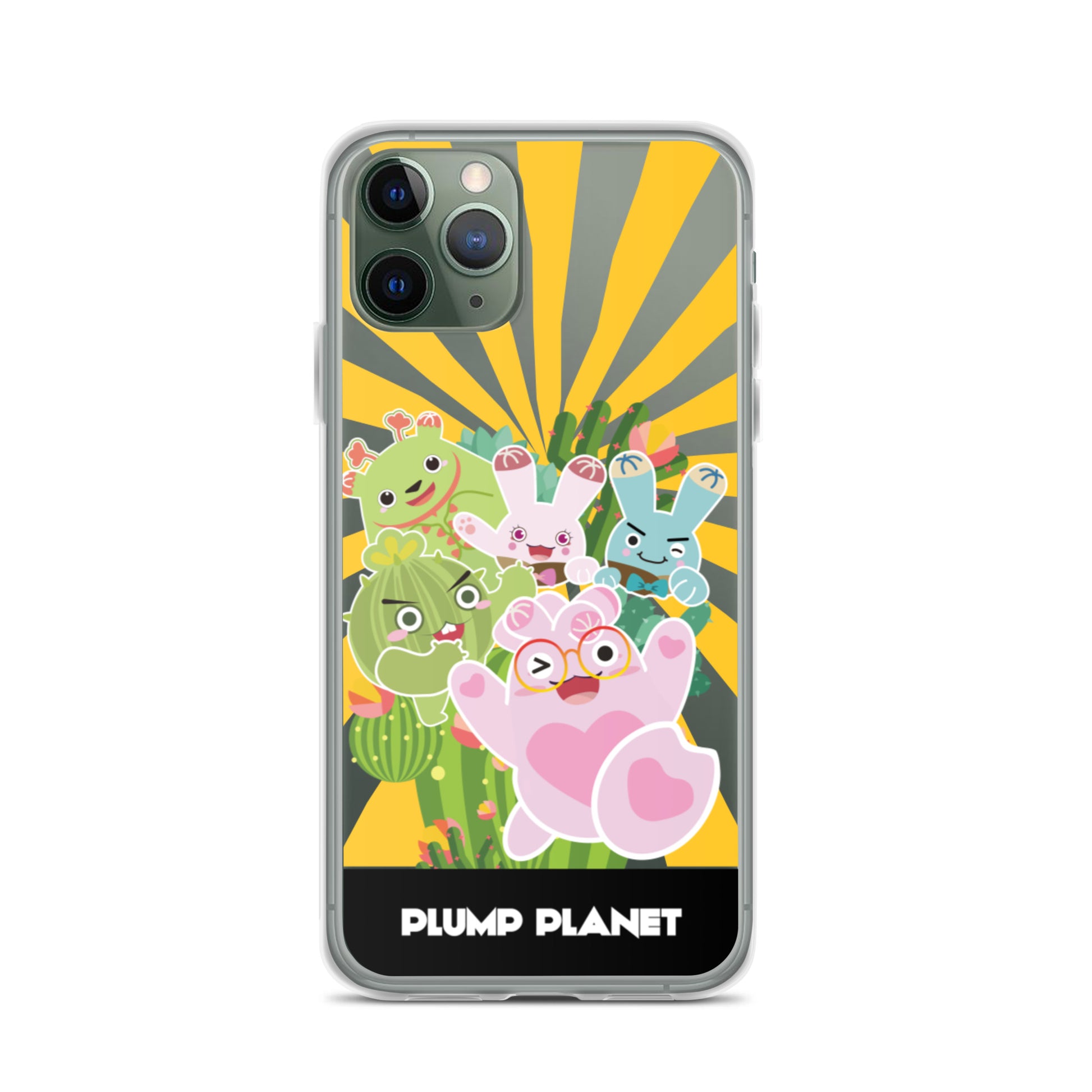 【iPhone】Plumo Planet Printing Stamp - Phone Clear Case