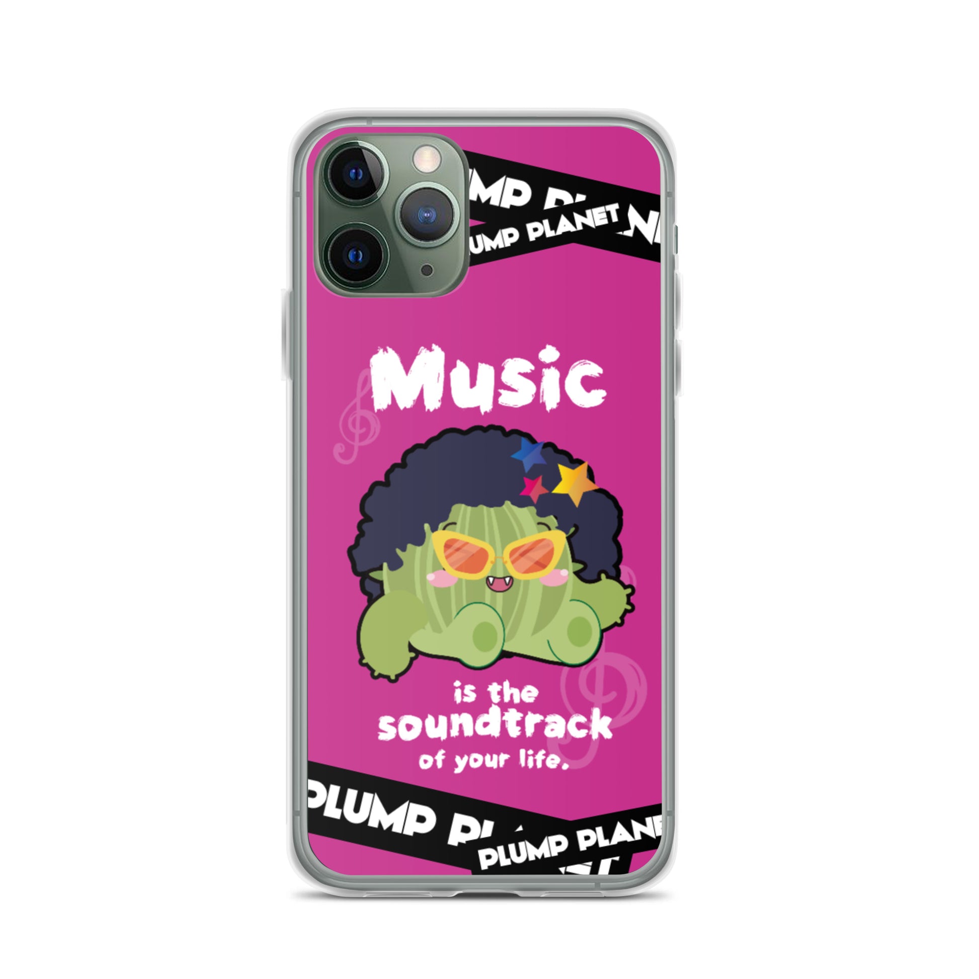 【iPhone】Music is the soundtrack of Life  - Phone Clear Case