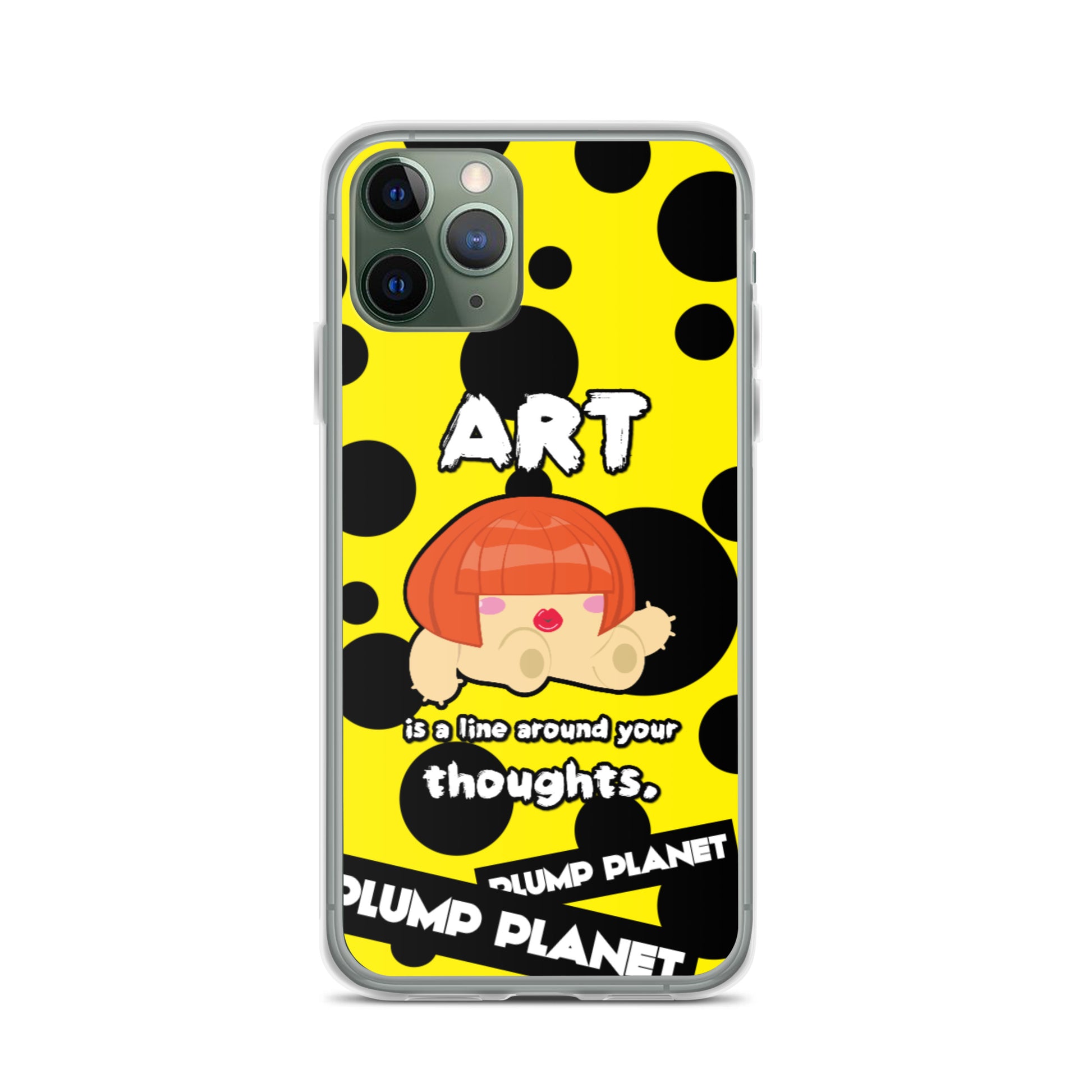 【iPhone】ART is a line around your thoughts  - Phone Clear Case