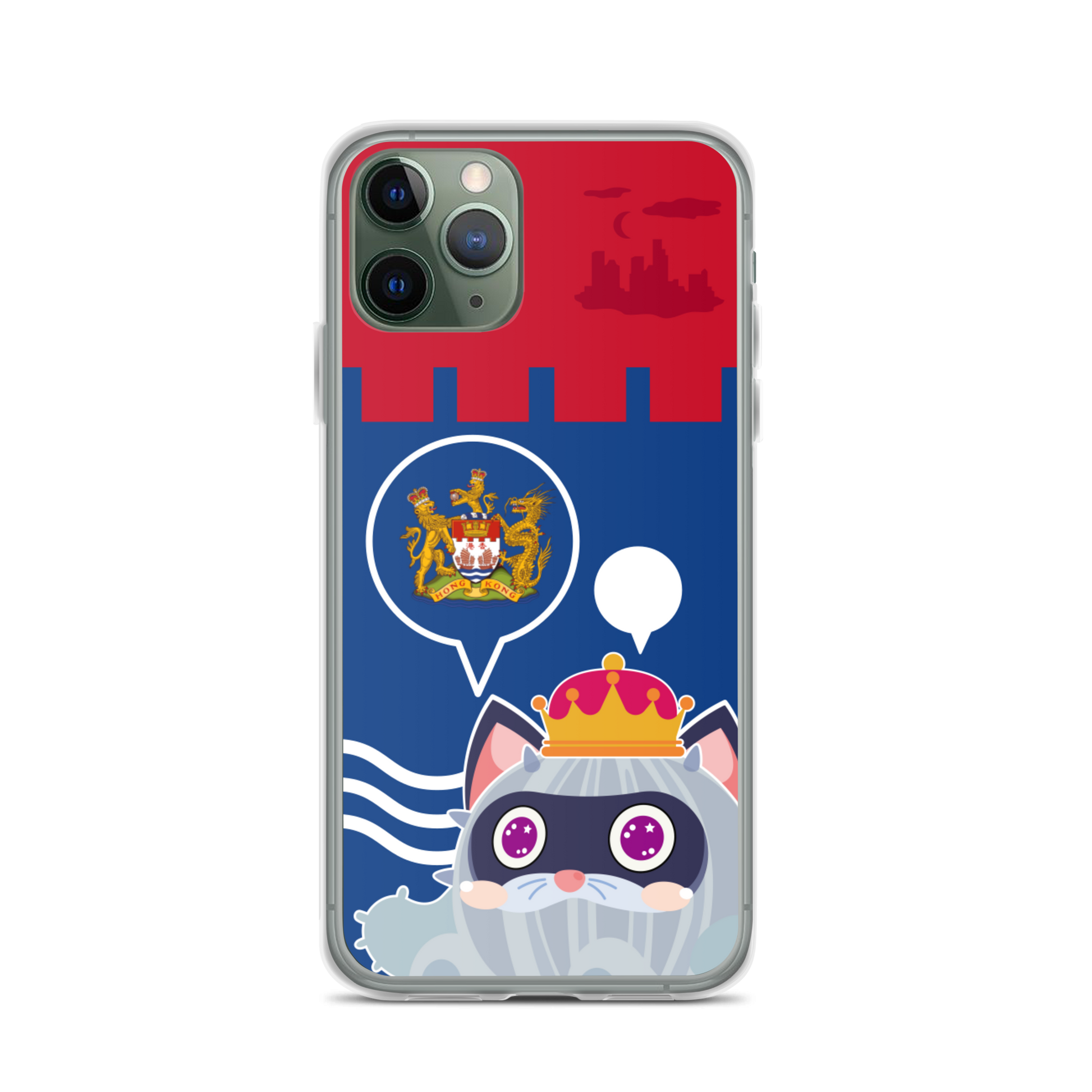【iPhone】Cactus' Memory for Hong Kong  - Phone Clear Case