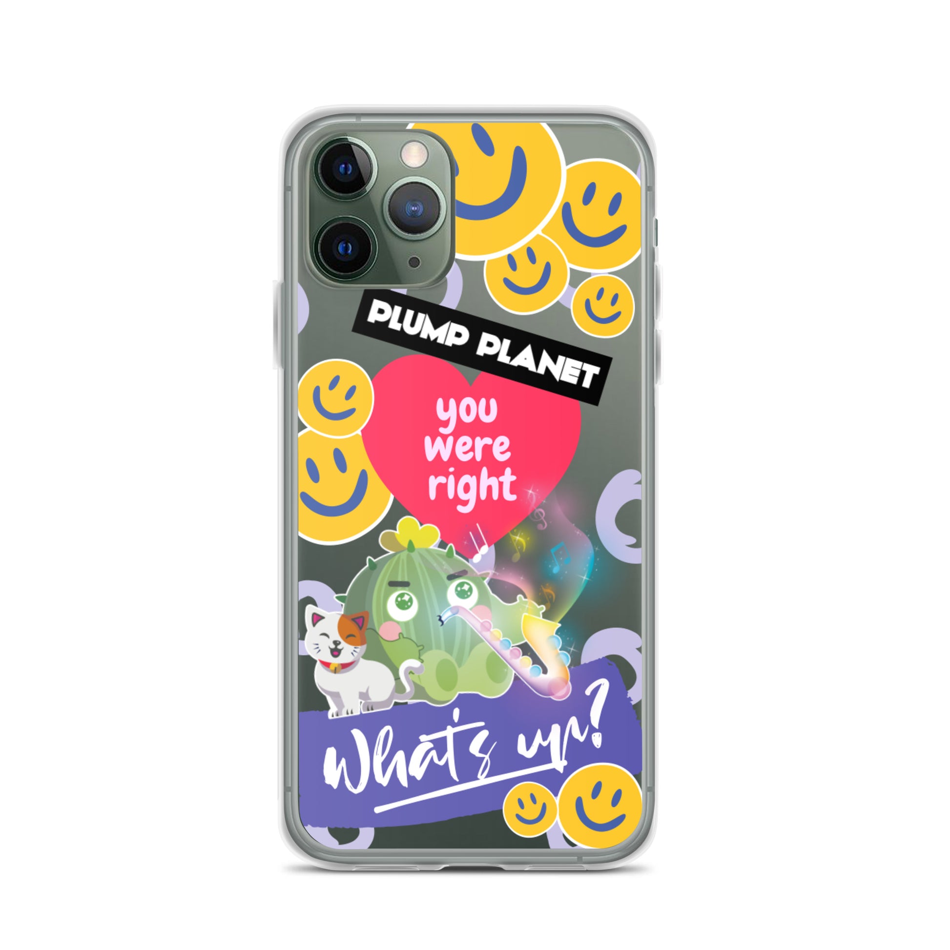 【iPhone】What's UP?  - Phone Clear Case