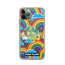 將圖片載入圖庫檢視器 【iPhone】Rainbow Cactus Playing Music  - Phone Clear Case

