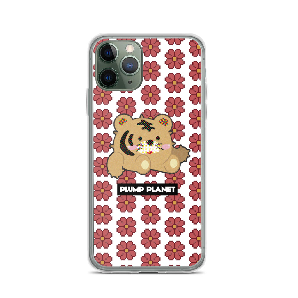 【iPhone】Pixel Cactus Tiger - Phone Clear Case