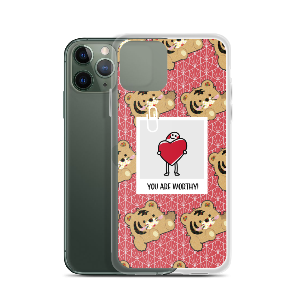 【iPhone】You Are Worthy- Phone Clear Case