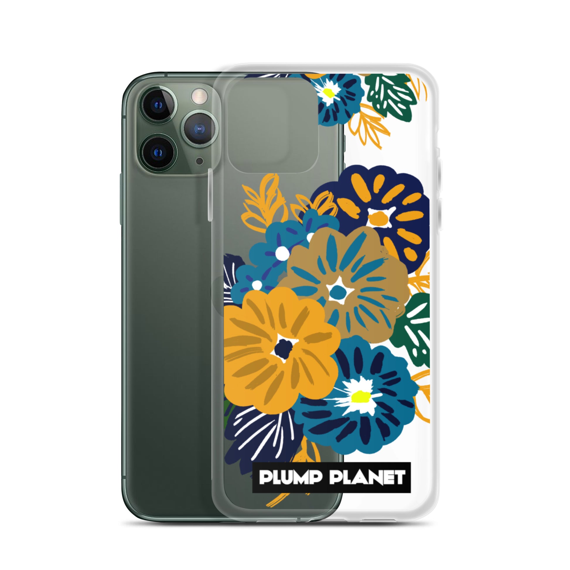 【iPhone】Secret Flower Printing Stamp - Phone Clear Case