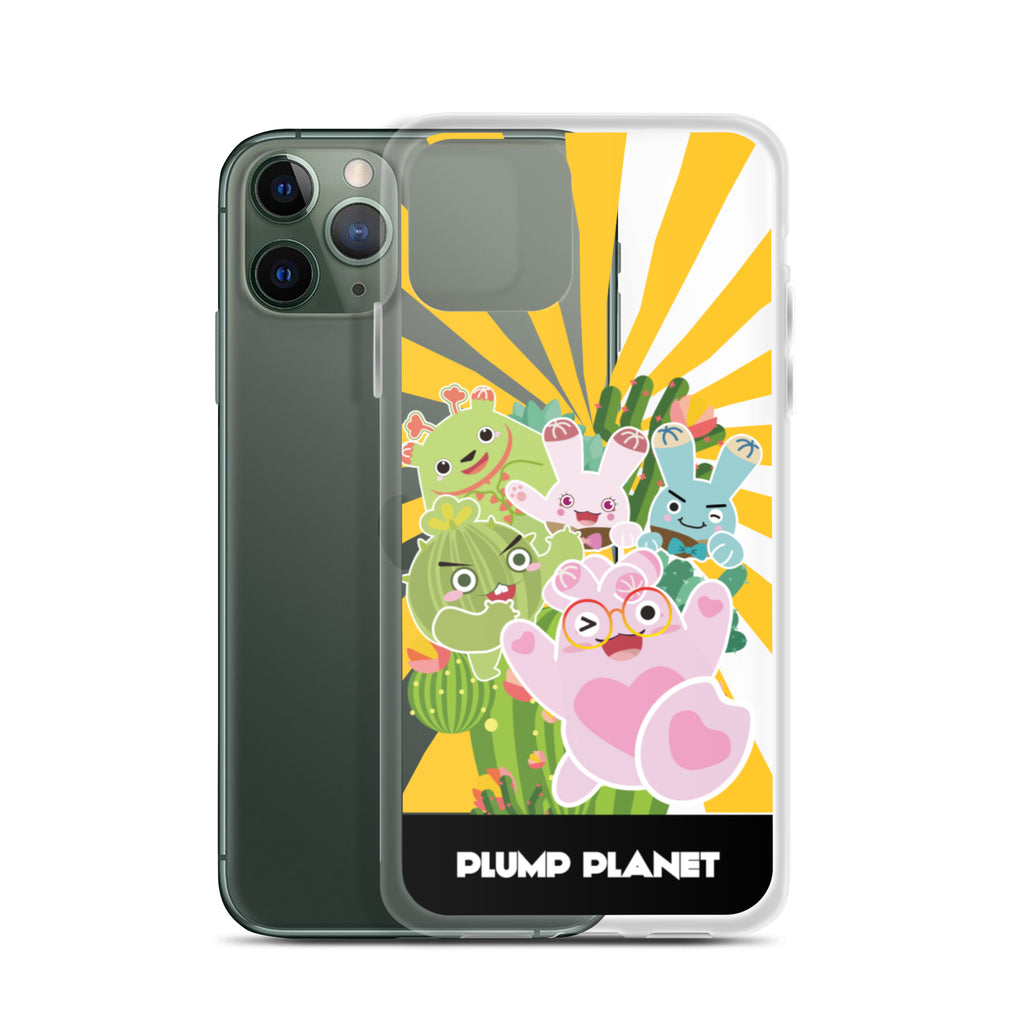 【iPhone】Plumo Planet Printing Stamp - Phone Clear Case