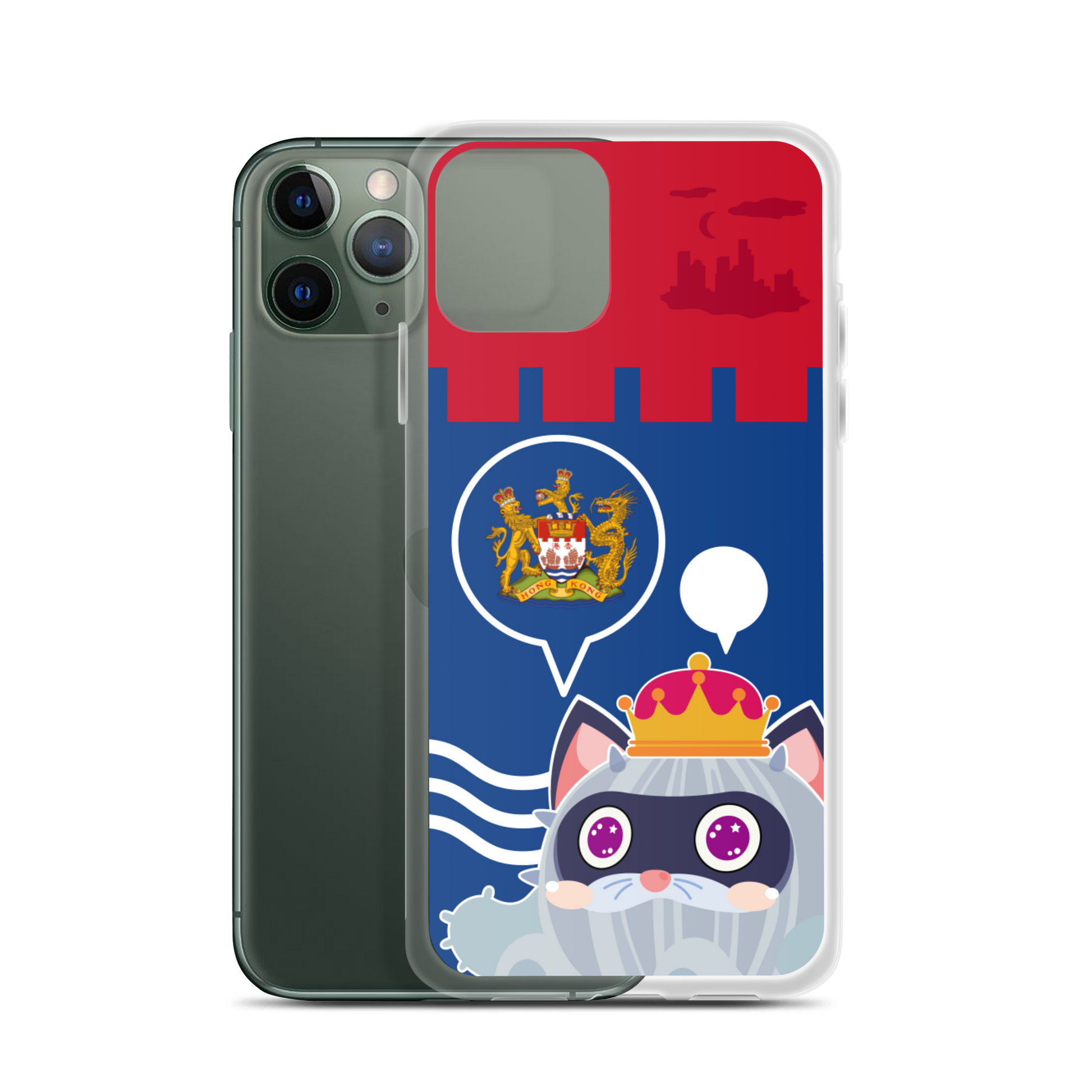 【iPhone】Cactus' Memory for Hong Kong  - Phone Clear Case