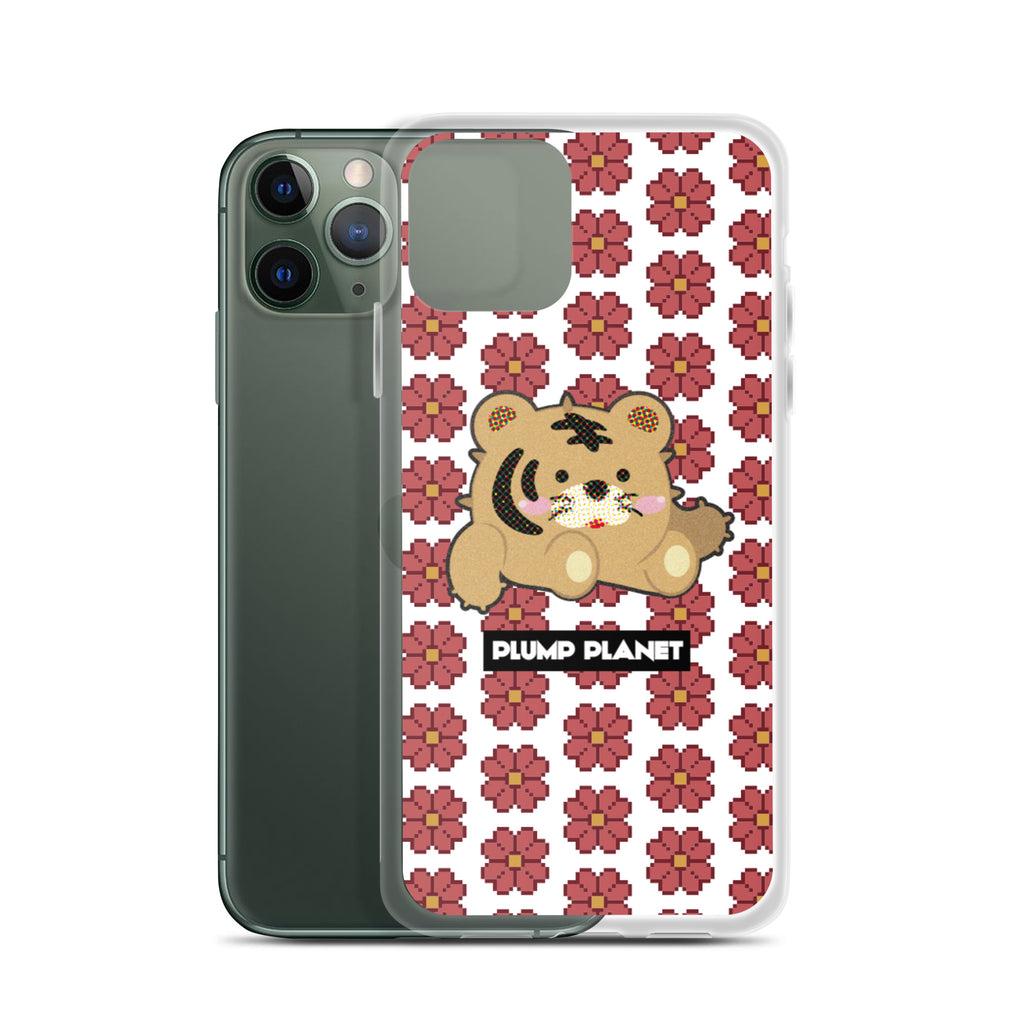 【iPhone】Pixel Cactus Tiger - Phone Clear Case