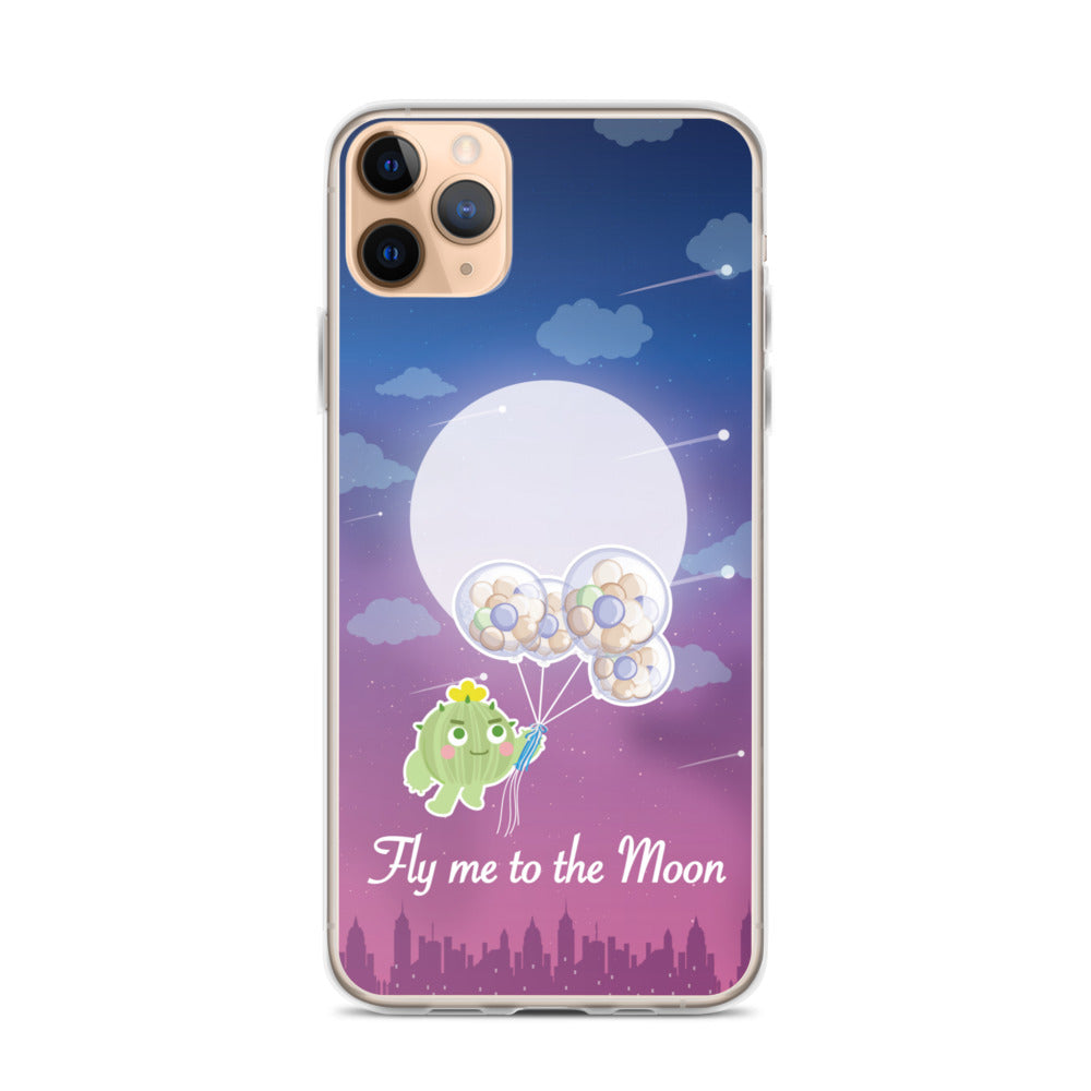 【iPhone】Fly Me to The Moon - Phone Clear Case