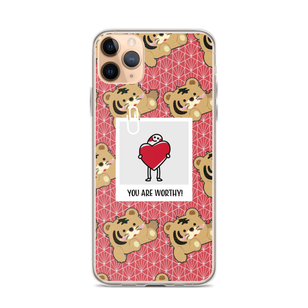 【iPhone】You Are Worthy- Phone Clear Case