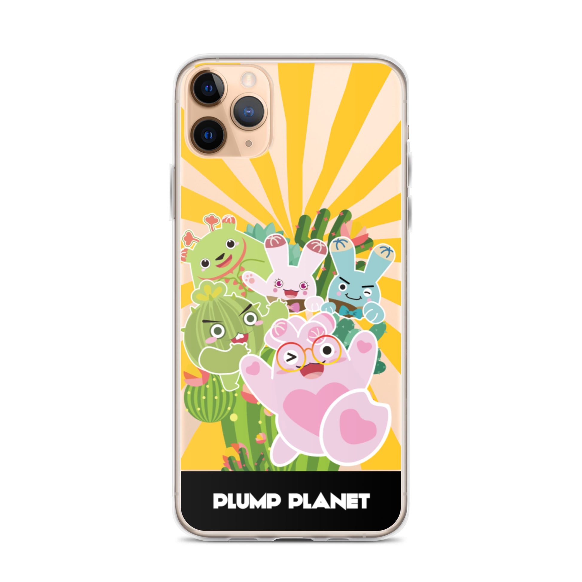 【iPhone】Plumo Planet Printing Stamp - Phone Clear Case
