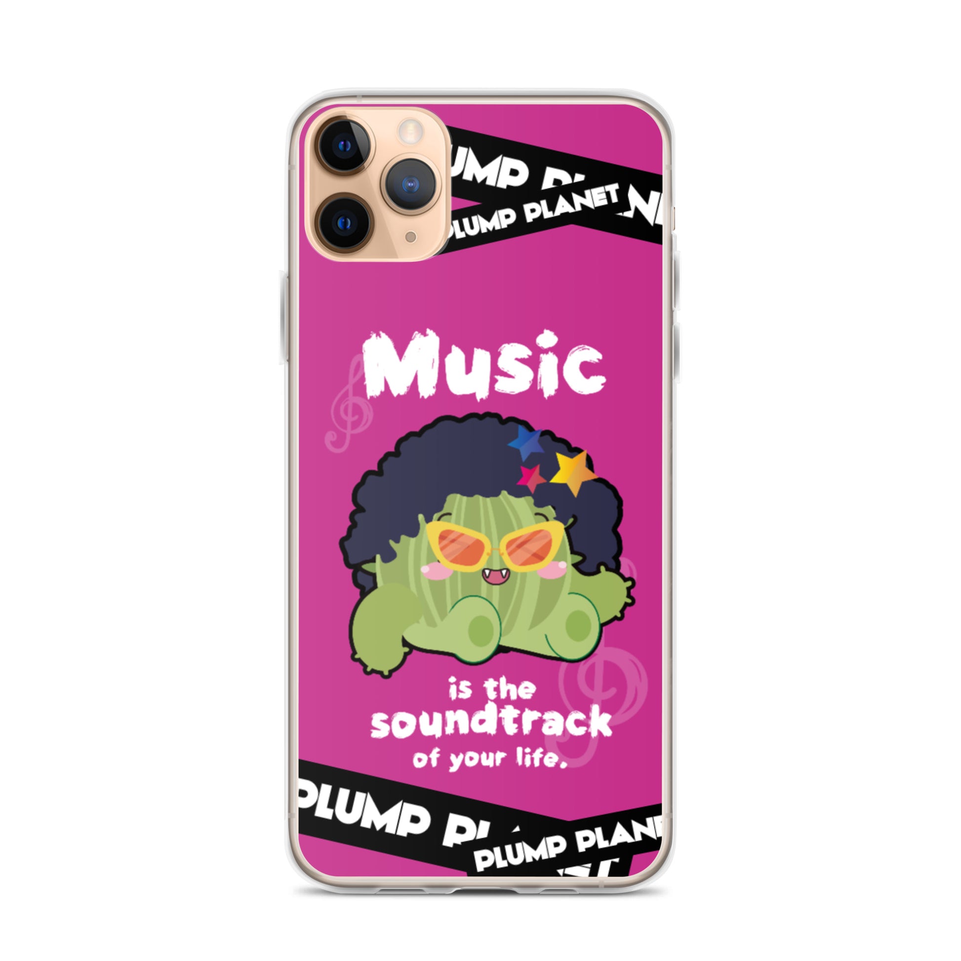 【iPhone】Music is the soundtrack of Life  - Phone Clear Case