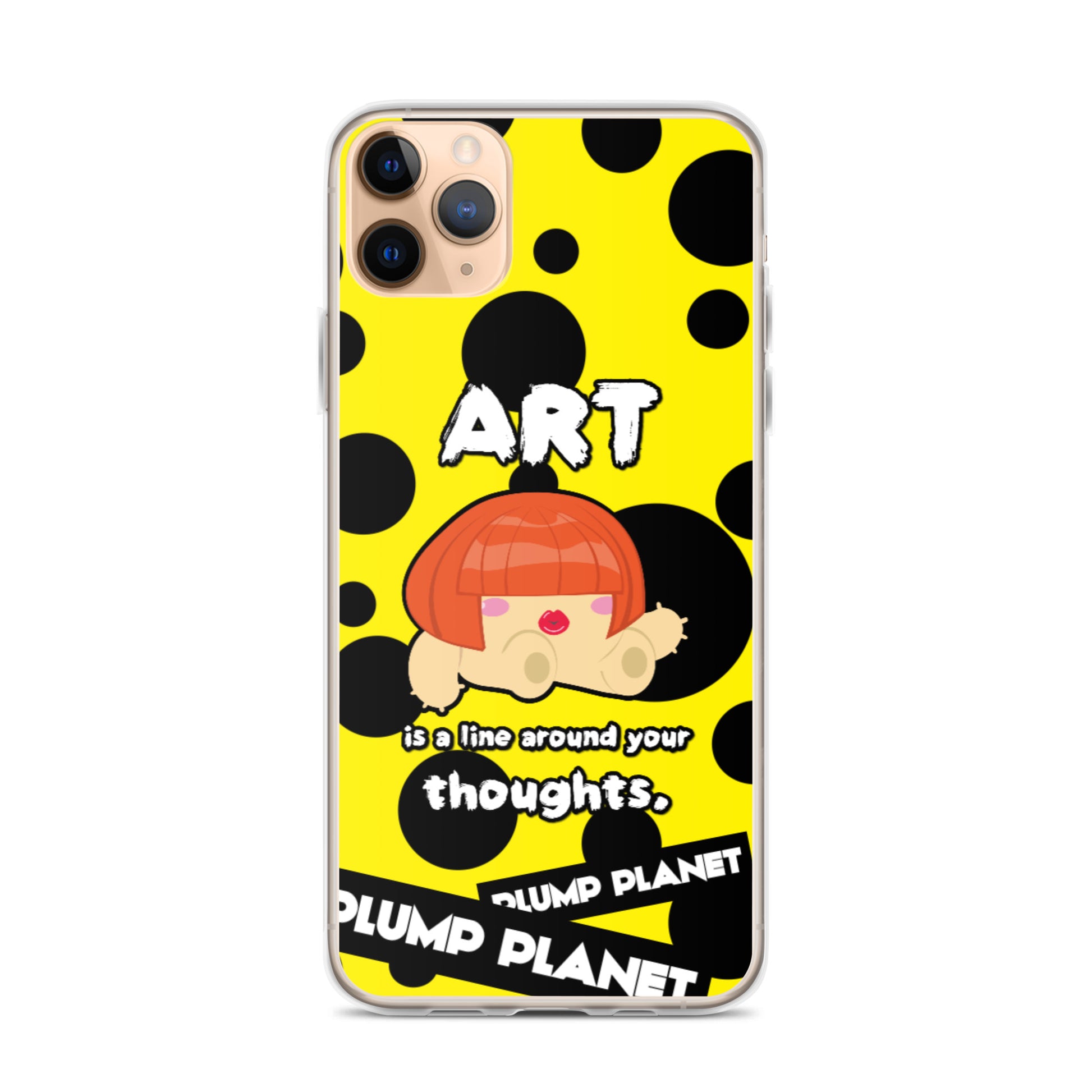 【iPhone】ART is a line around your thoughts  - Phone Clear Case