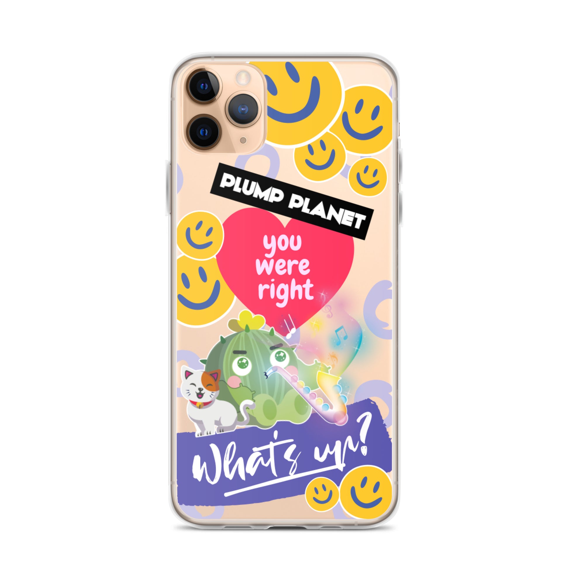 【iPhone】What's UP?  - Phone Clear Case