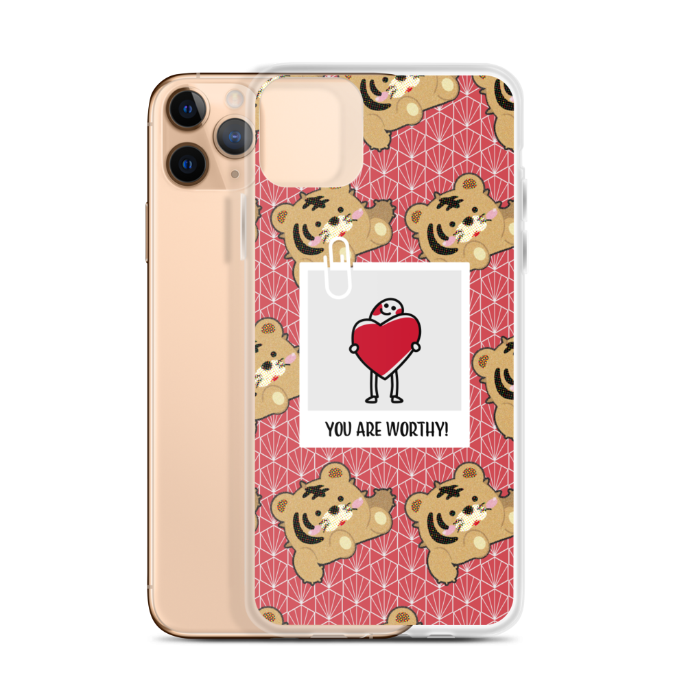 【iPhone】You Are Worthy- Phone Clear Case