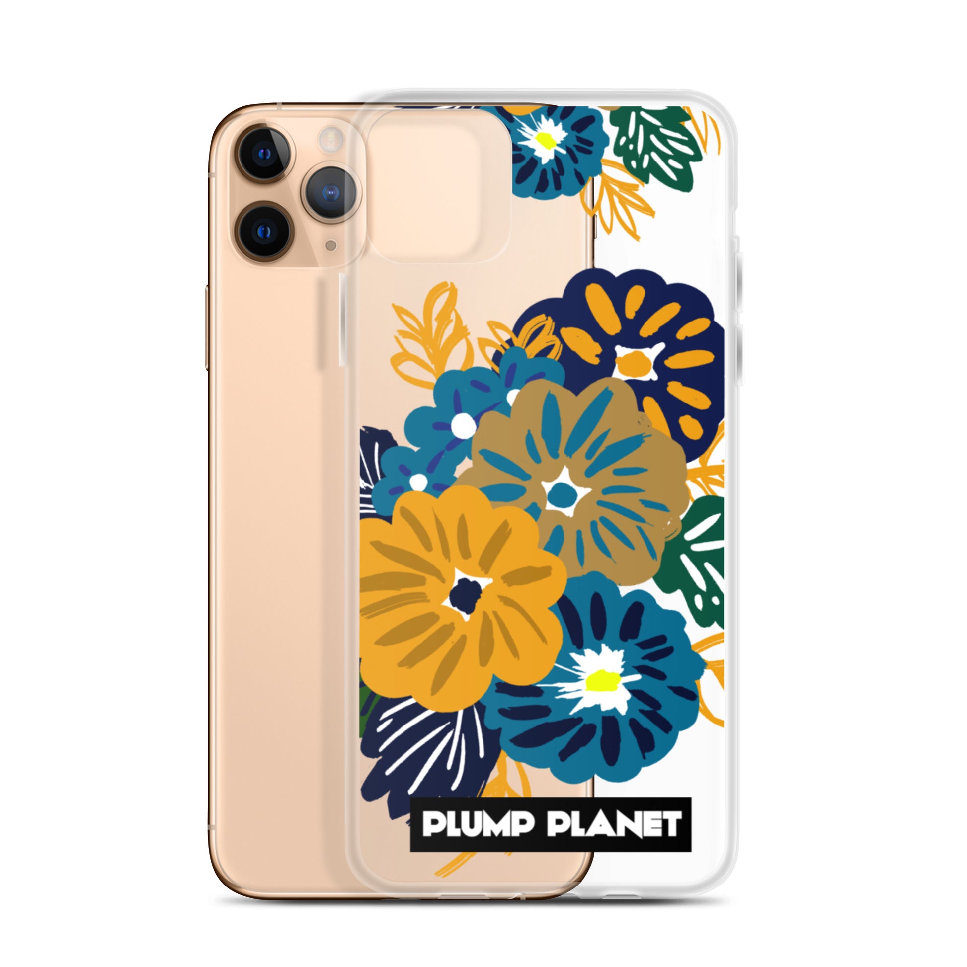 【iPhone】Secret Flower Printing Stamp - Phone Clear Case