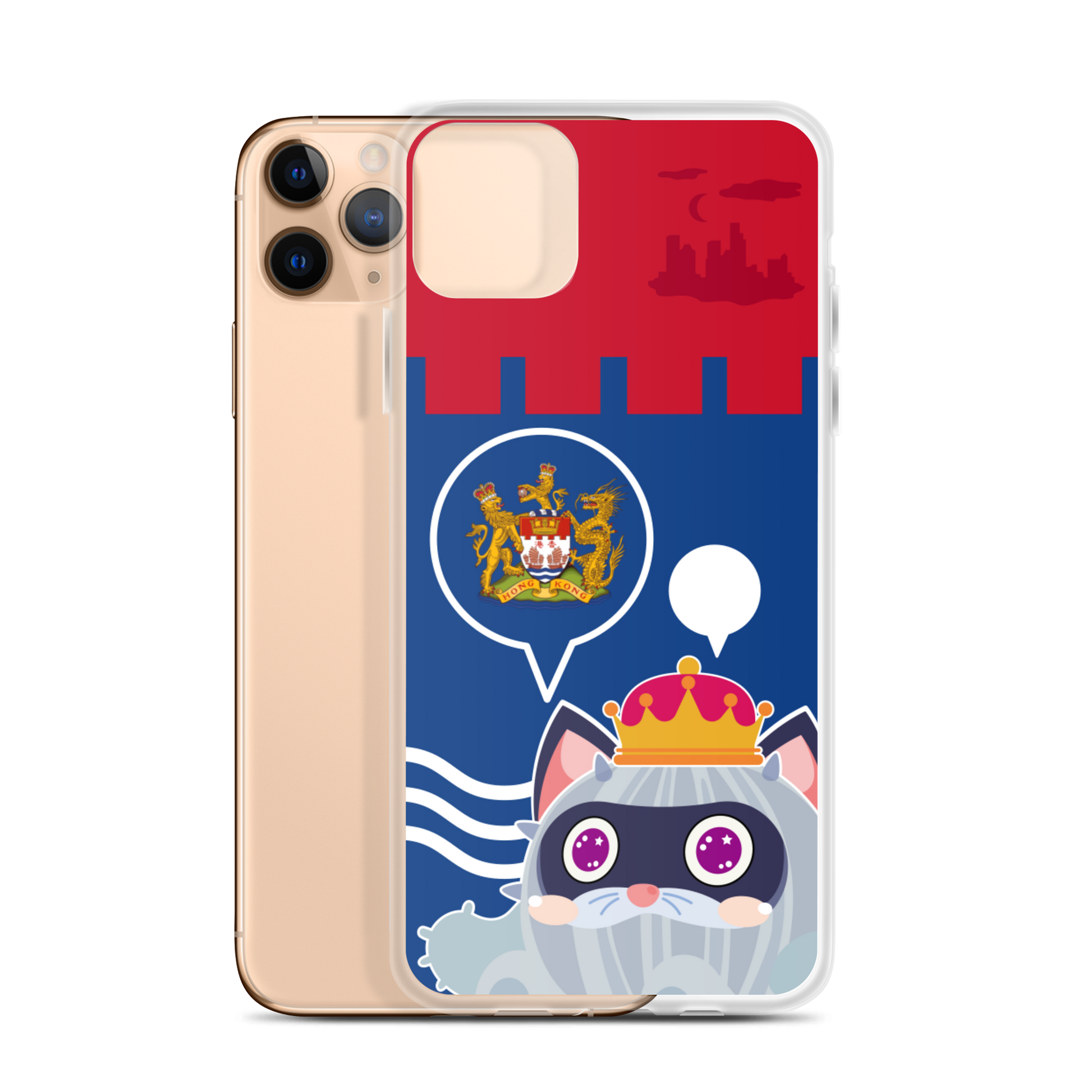 【iPhone】Cactus' Memory for Hong Kong  - Phone Clear Case
