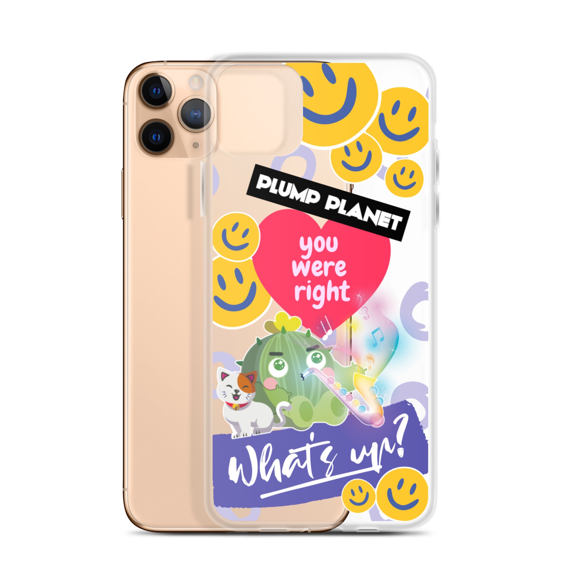 【iPhone】What's UP?  - Phone Clear Case