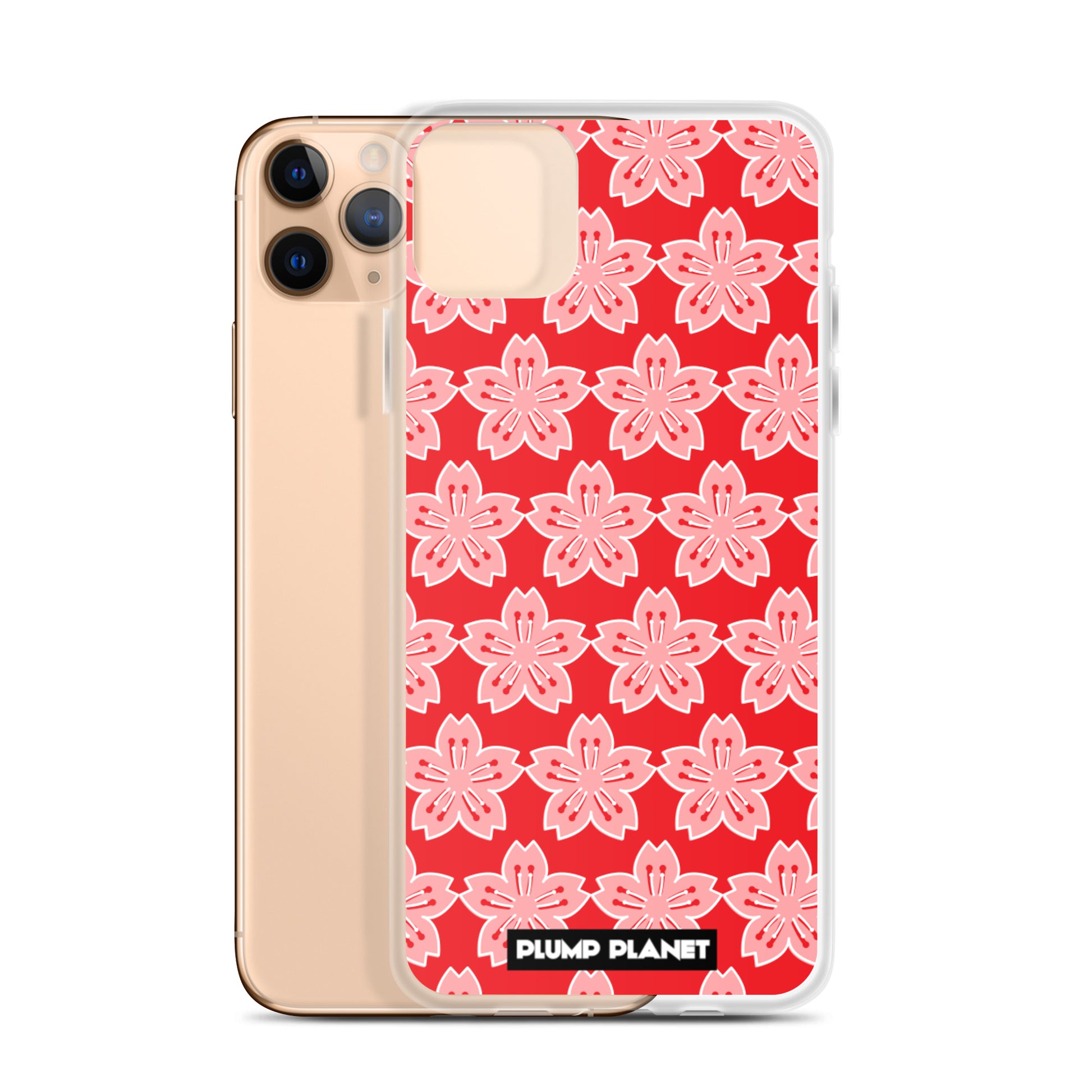 【iPhone】Sakura Flower Pattern Collection - Phone Clear Case