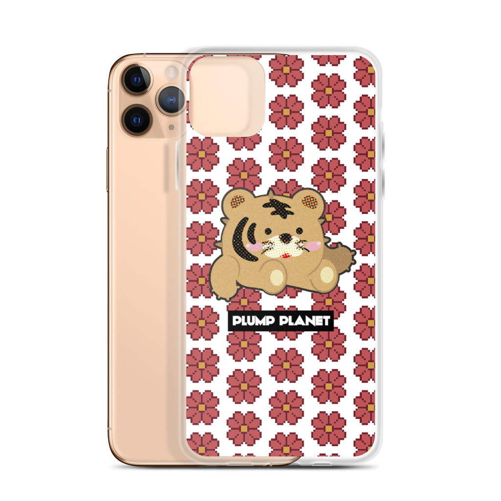 【iPhone】Pixel Cactus Tiger - Phone Clear Case