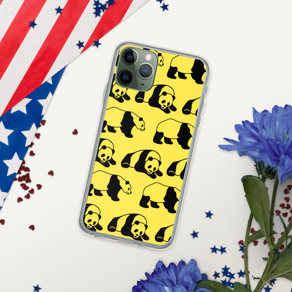 【iPhone】World of Panda - Phone Clear Case